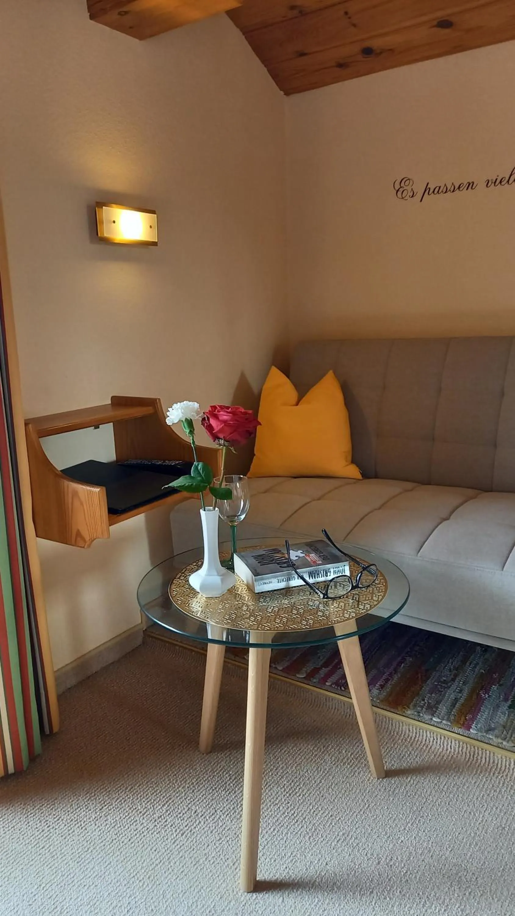 Seating area in Pension Felsenheim