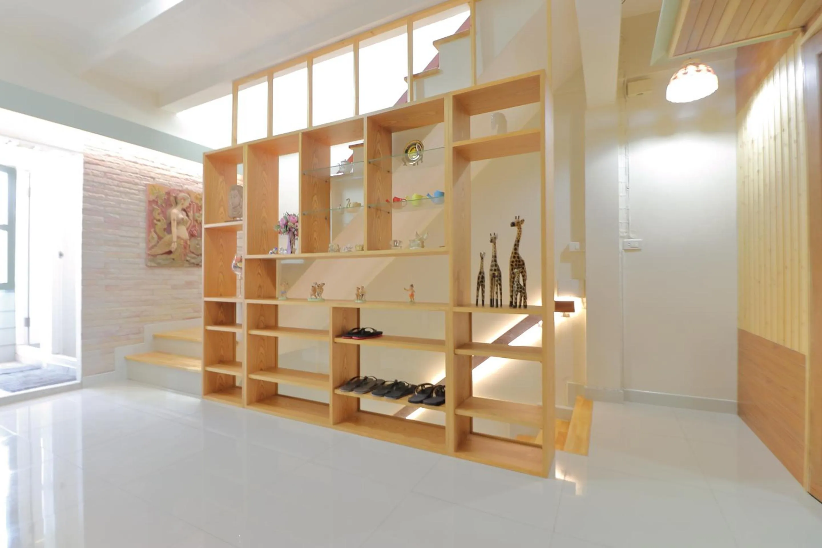 Lobby or reception in Saen Sabai Hostel