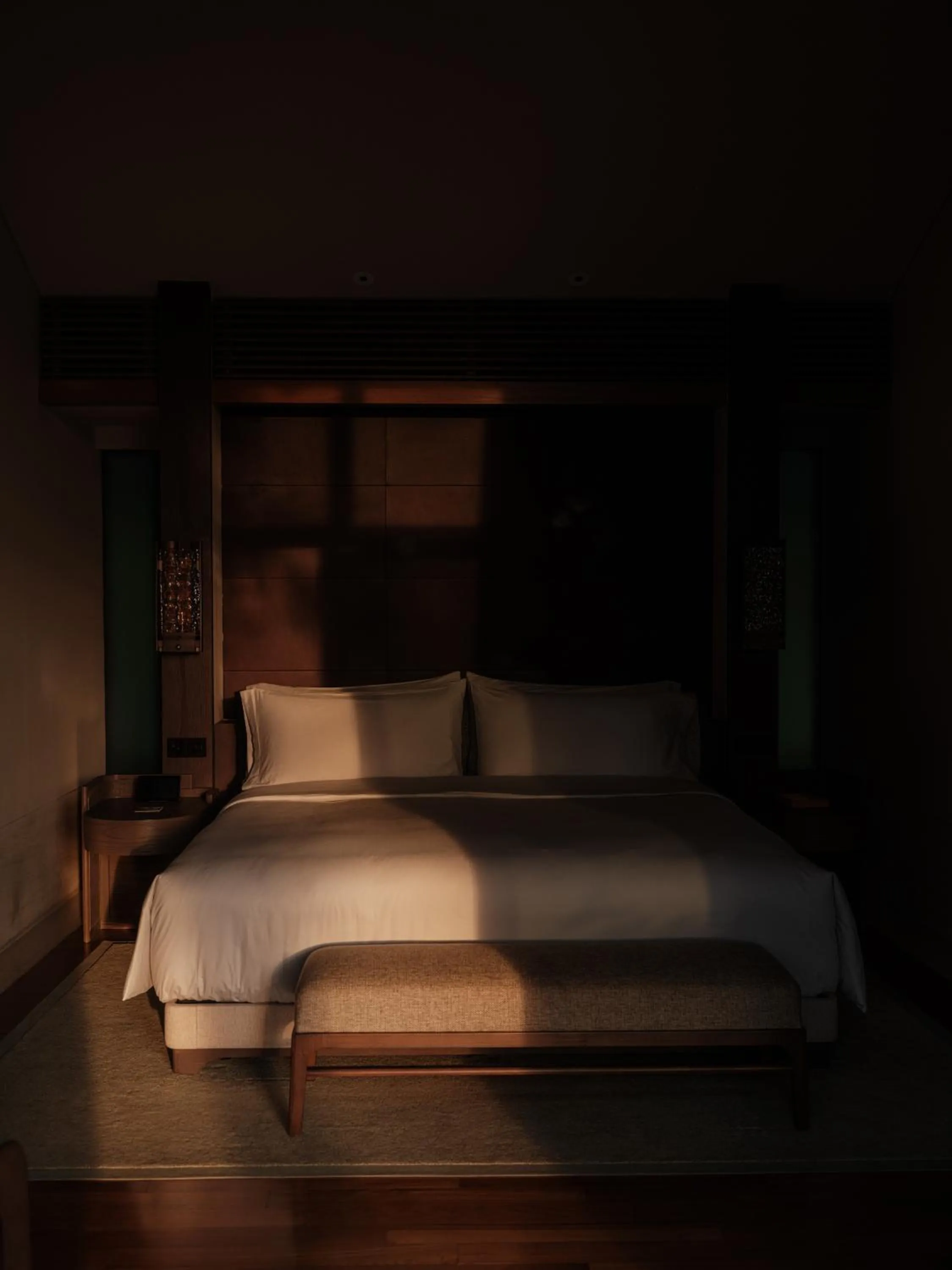 Bedroom, Bed in Capella Singapore