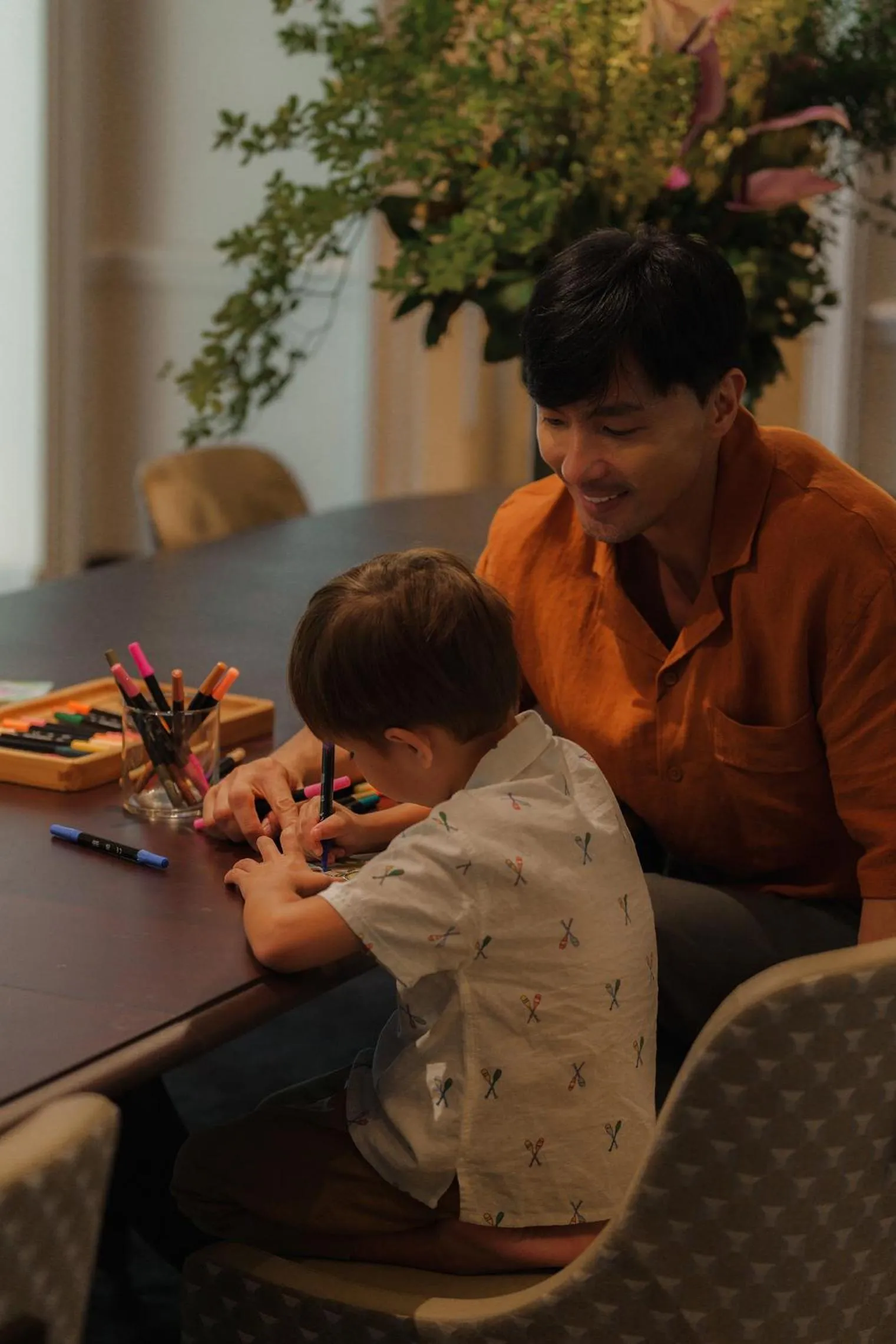 children in Capella Singapore