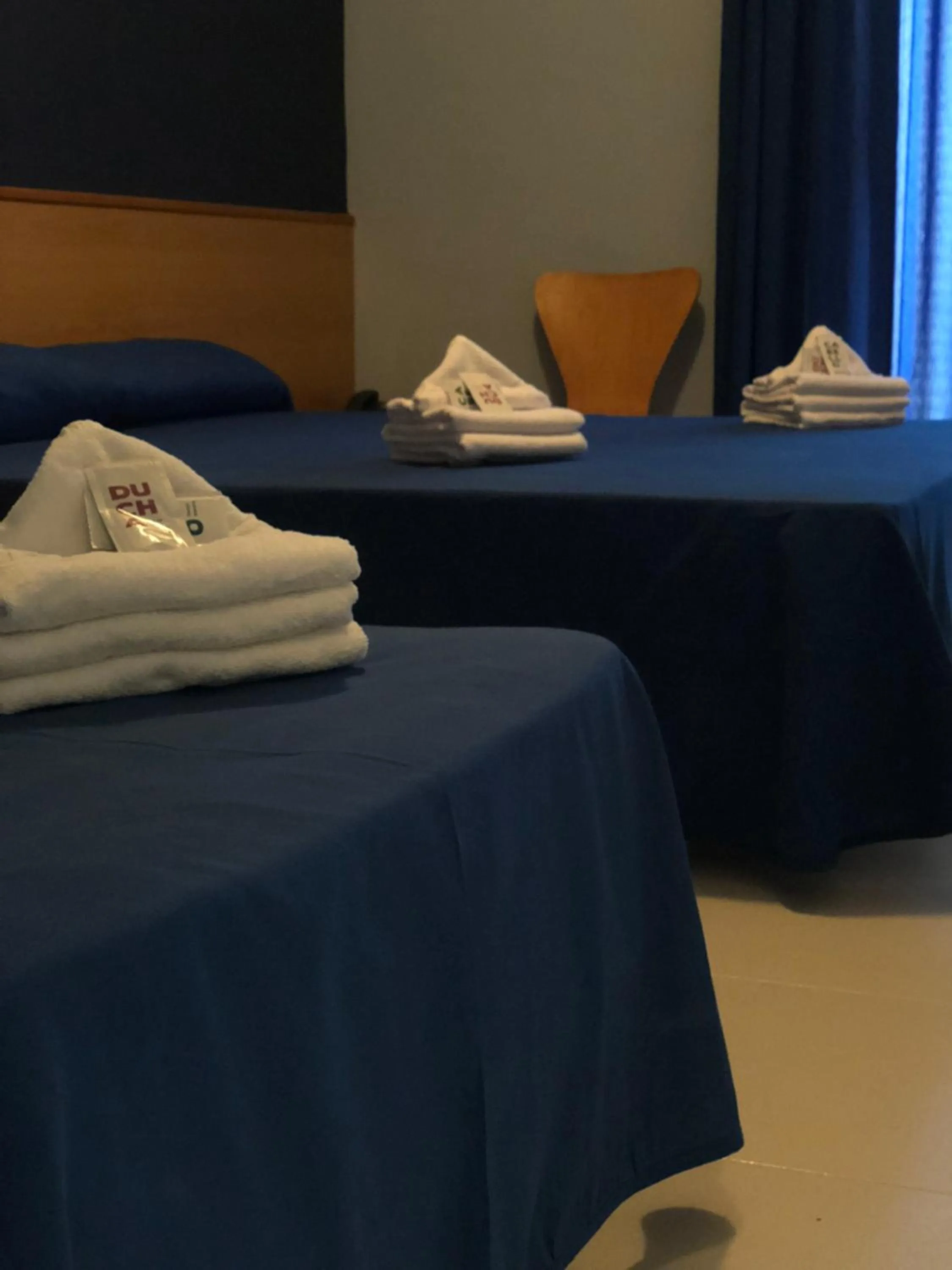 Bed in Hotel Sant Jordi