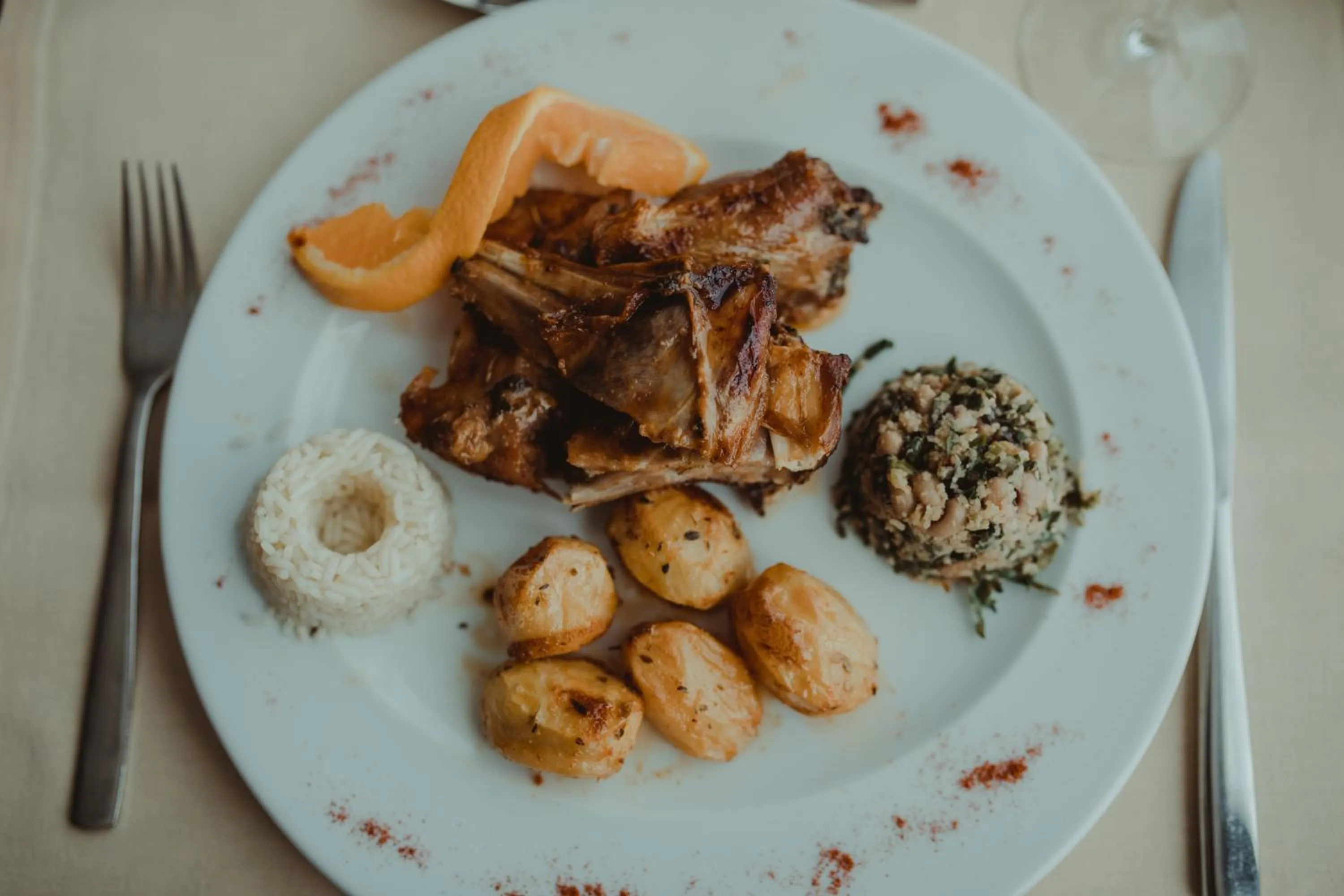 Food close-up in Hotel Senhora do Espinheiro