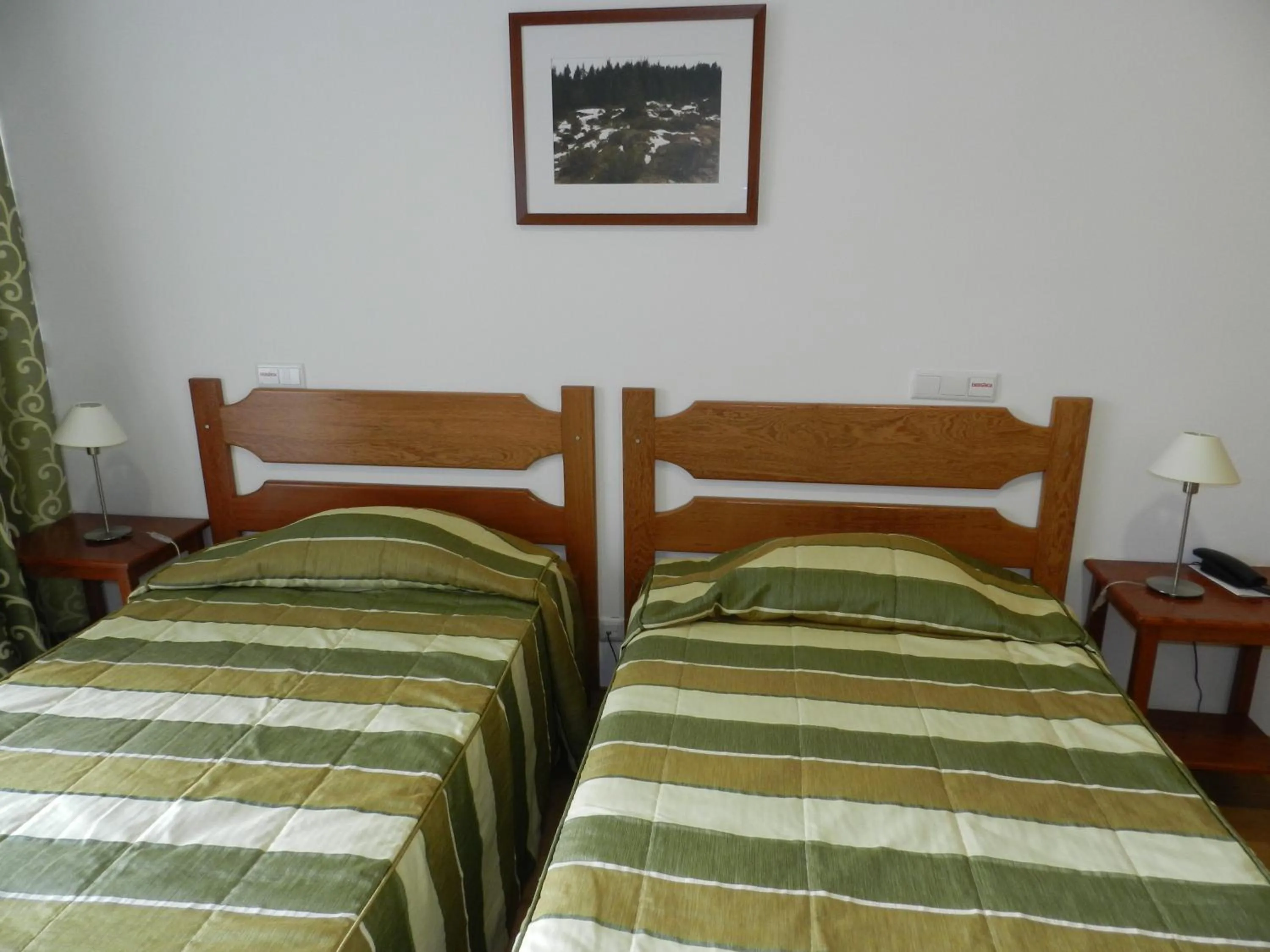 Bed in Hotel Senhora do Espinheiro