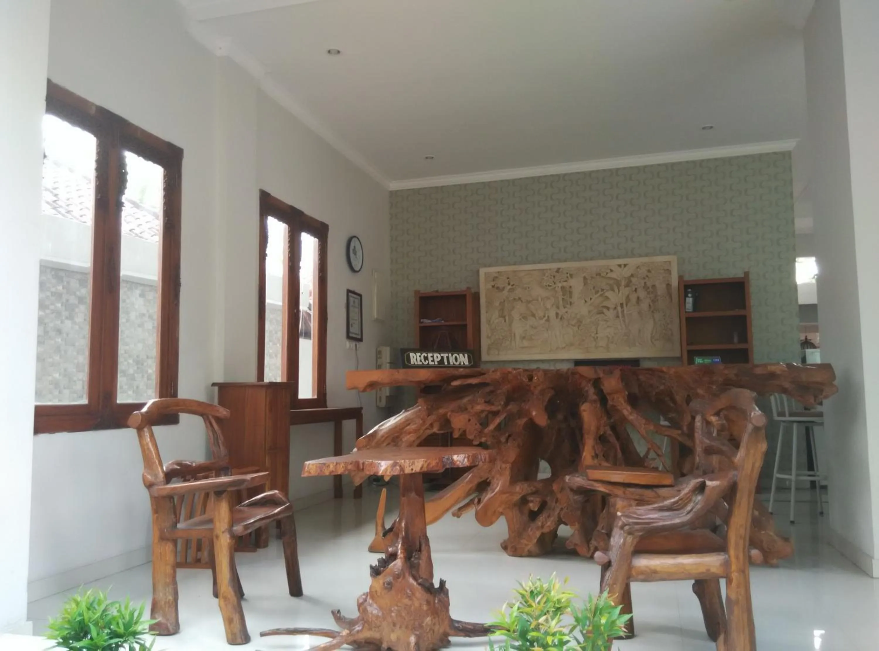 Lobby or reception in Wahyu Dana Hotel