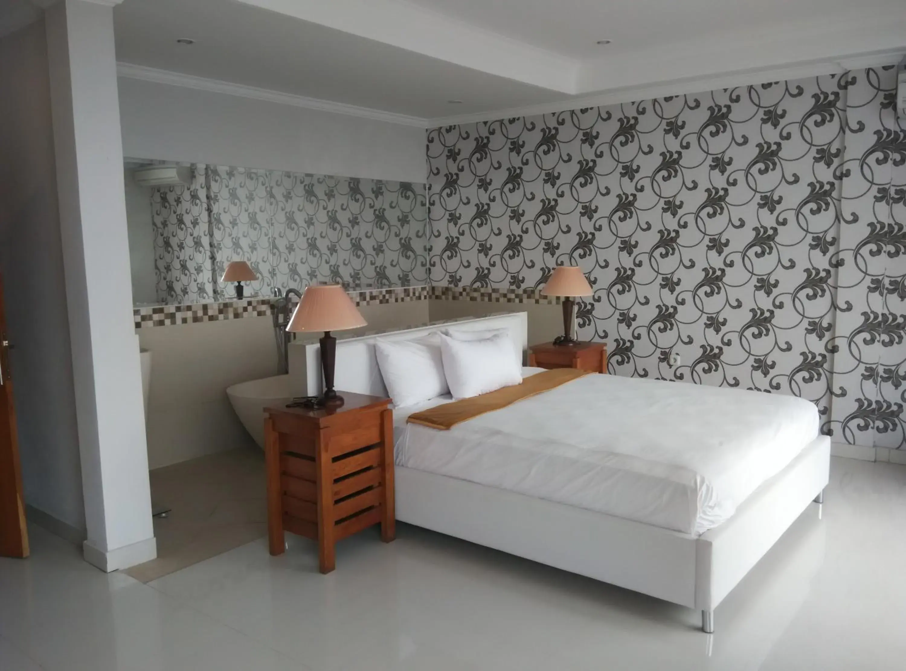 Bedroom in Wahyu Dana Hotel Bedroom in Wahyu Dana Hotel