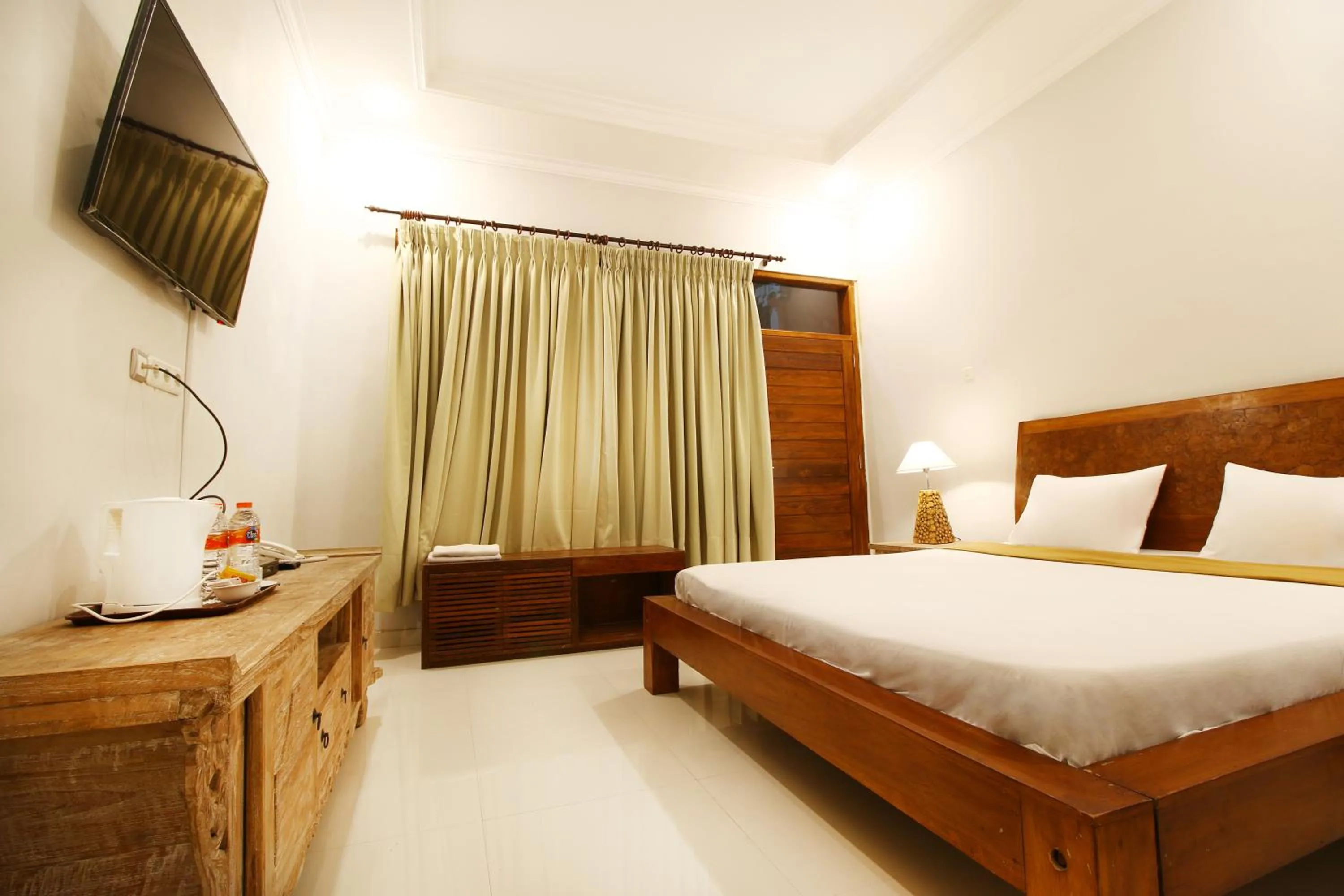 Pool view in Wahyu Dana Hotel