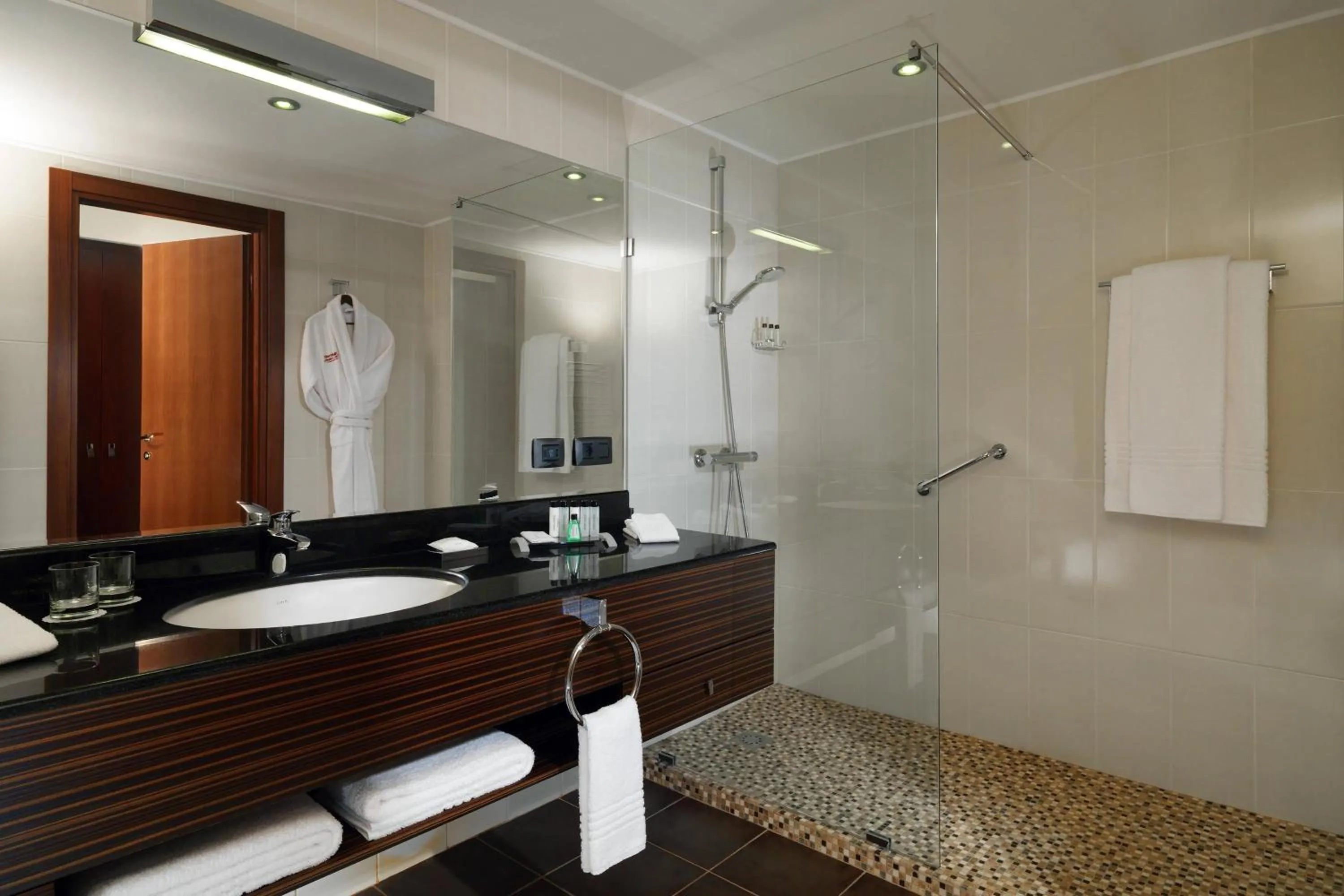 Bathroom in Tsaghkadzor Marriott Hotel