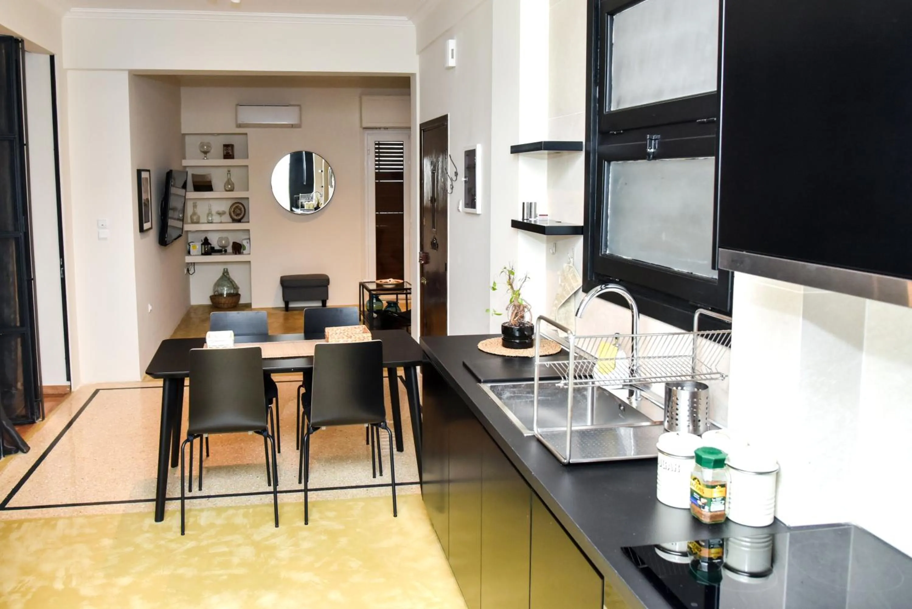 Property building in Central apartment at Echarxia 2 beds for 5 pers by MPS