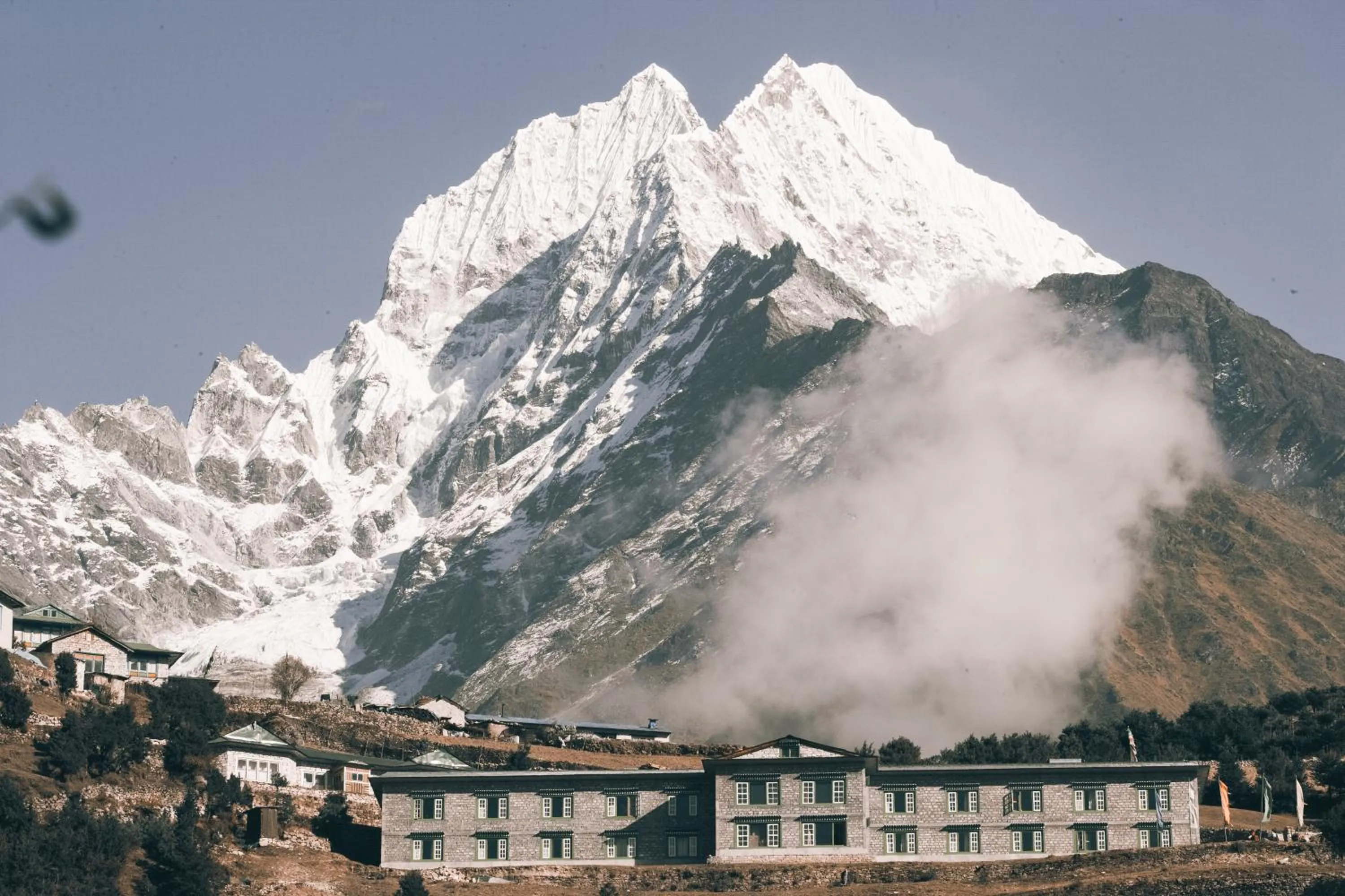 Property building in Mountain Lodges of Nepal - Namche