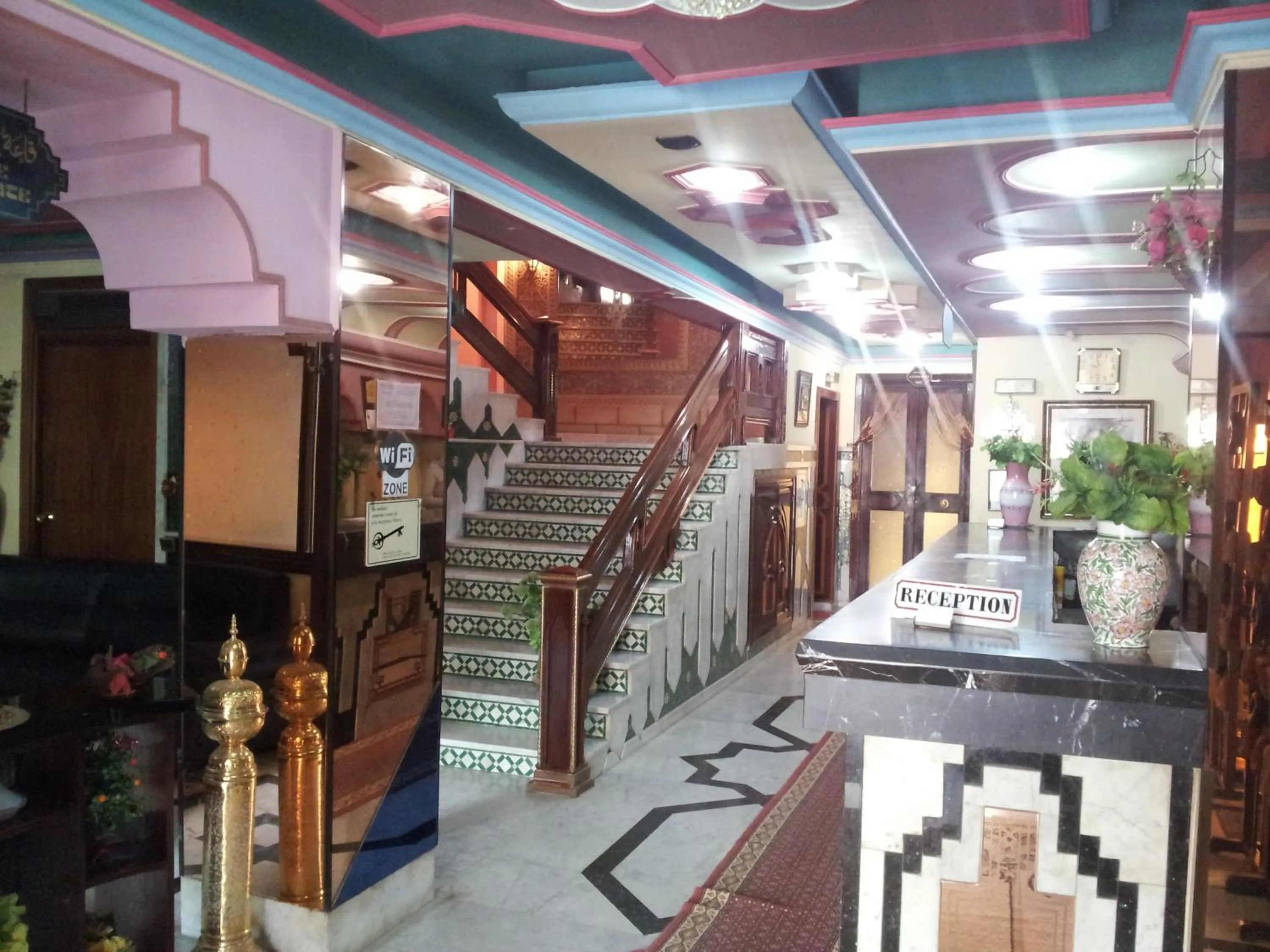 Lobby or reception in Hotel La Giralda