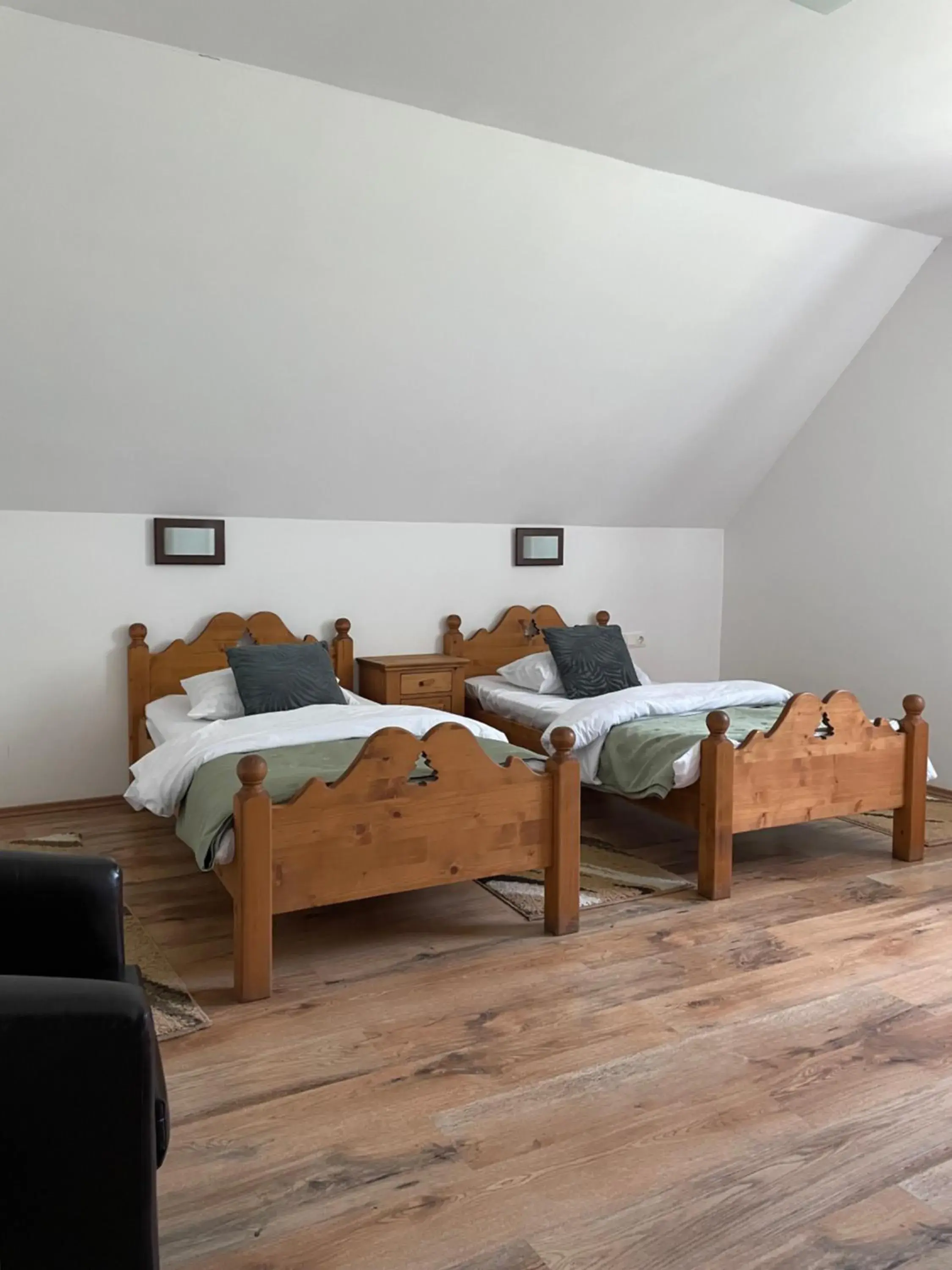 Standard Twin Room with Mountain View in Valea Salbatica Standard Twin Room with Mountain View in Valea Salbatica