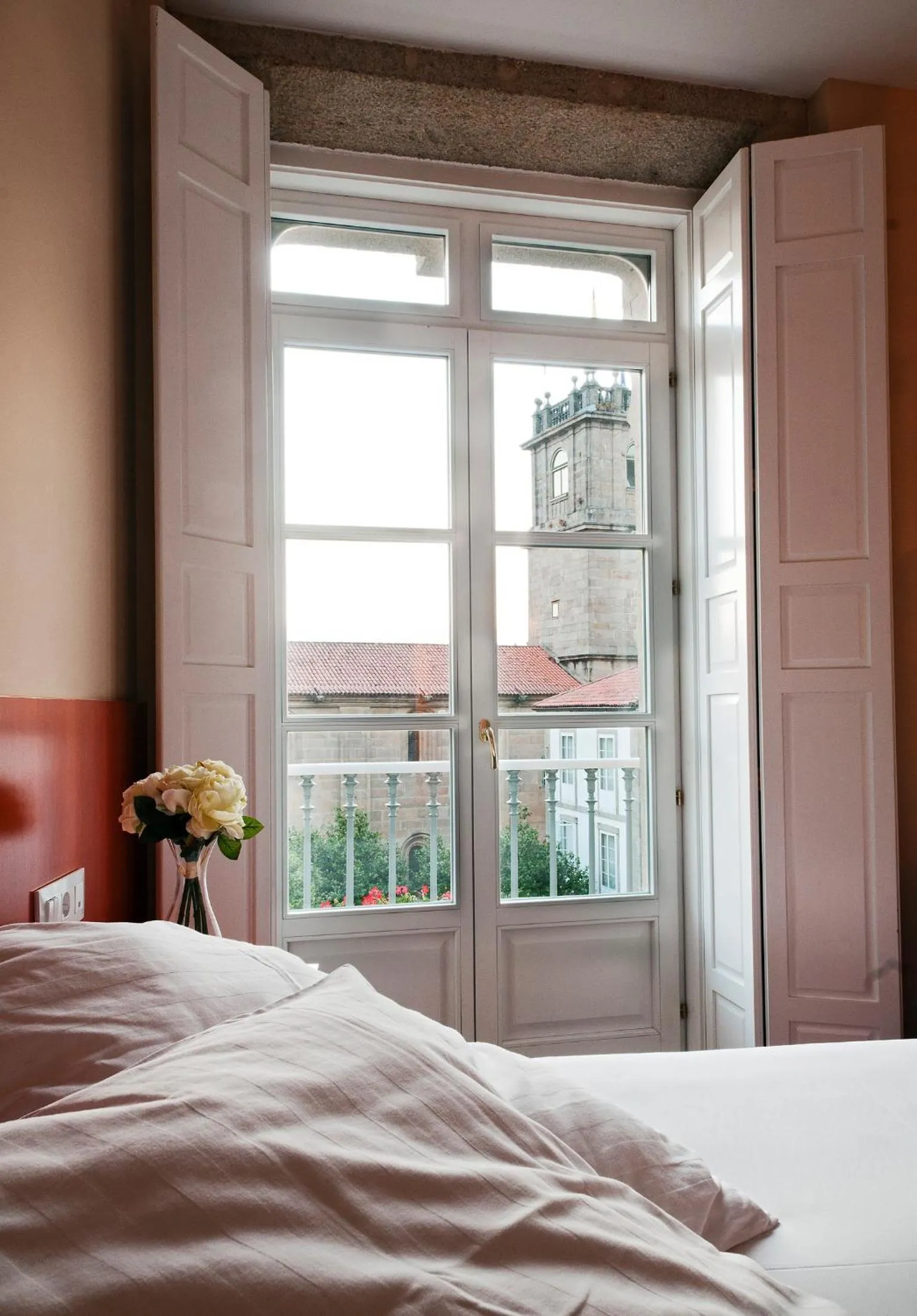 Decorative detail, Bed in Hotel Montes