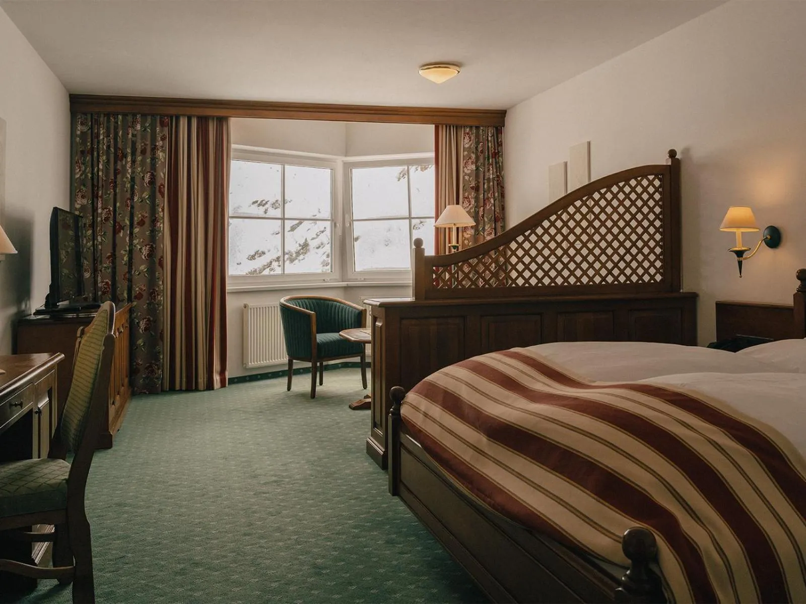 Bed in Alpenhotel St.Christoph