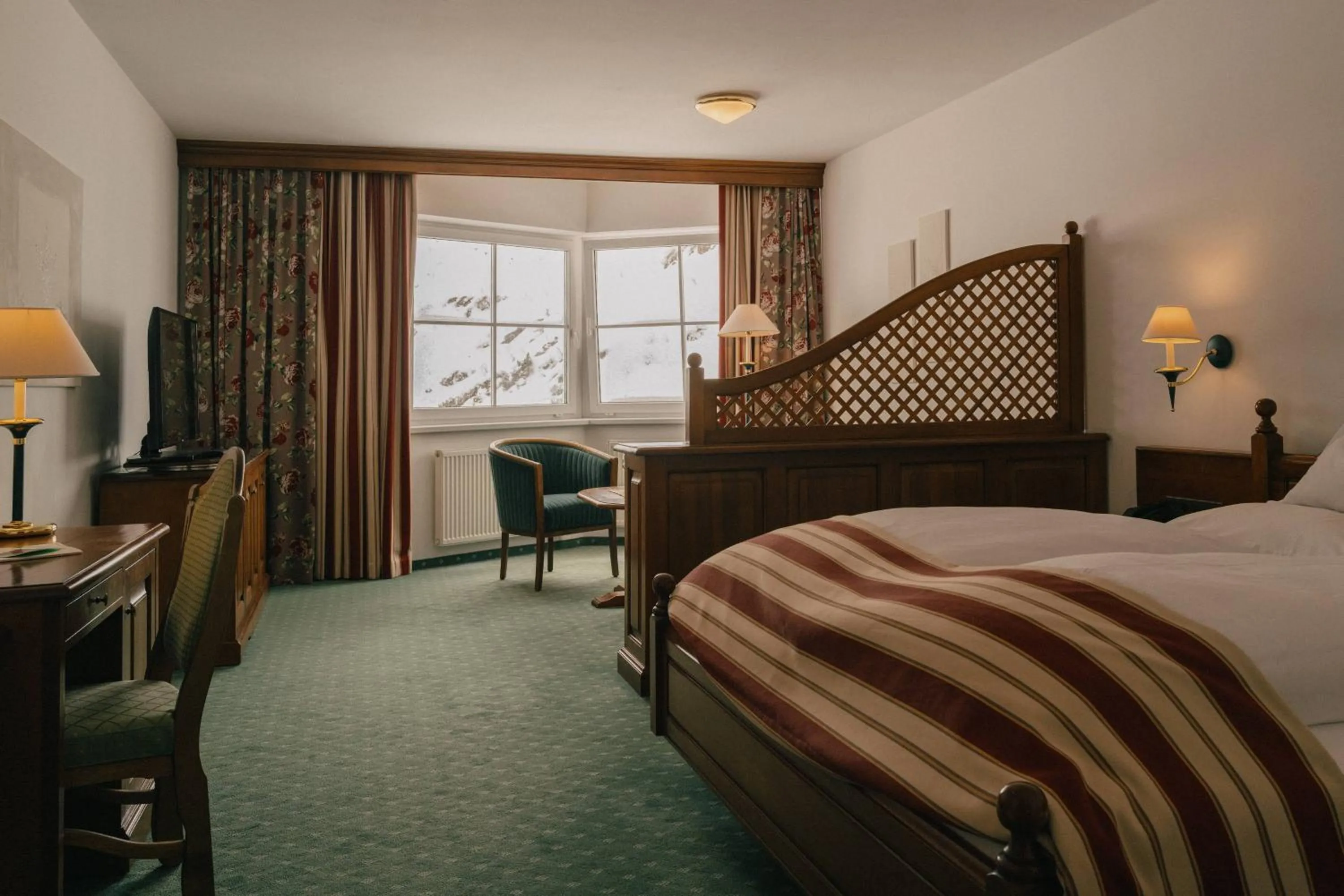 Bed in Alpenhotel St.Christoph