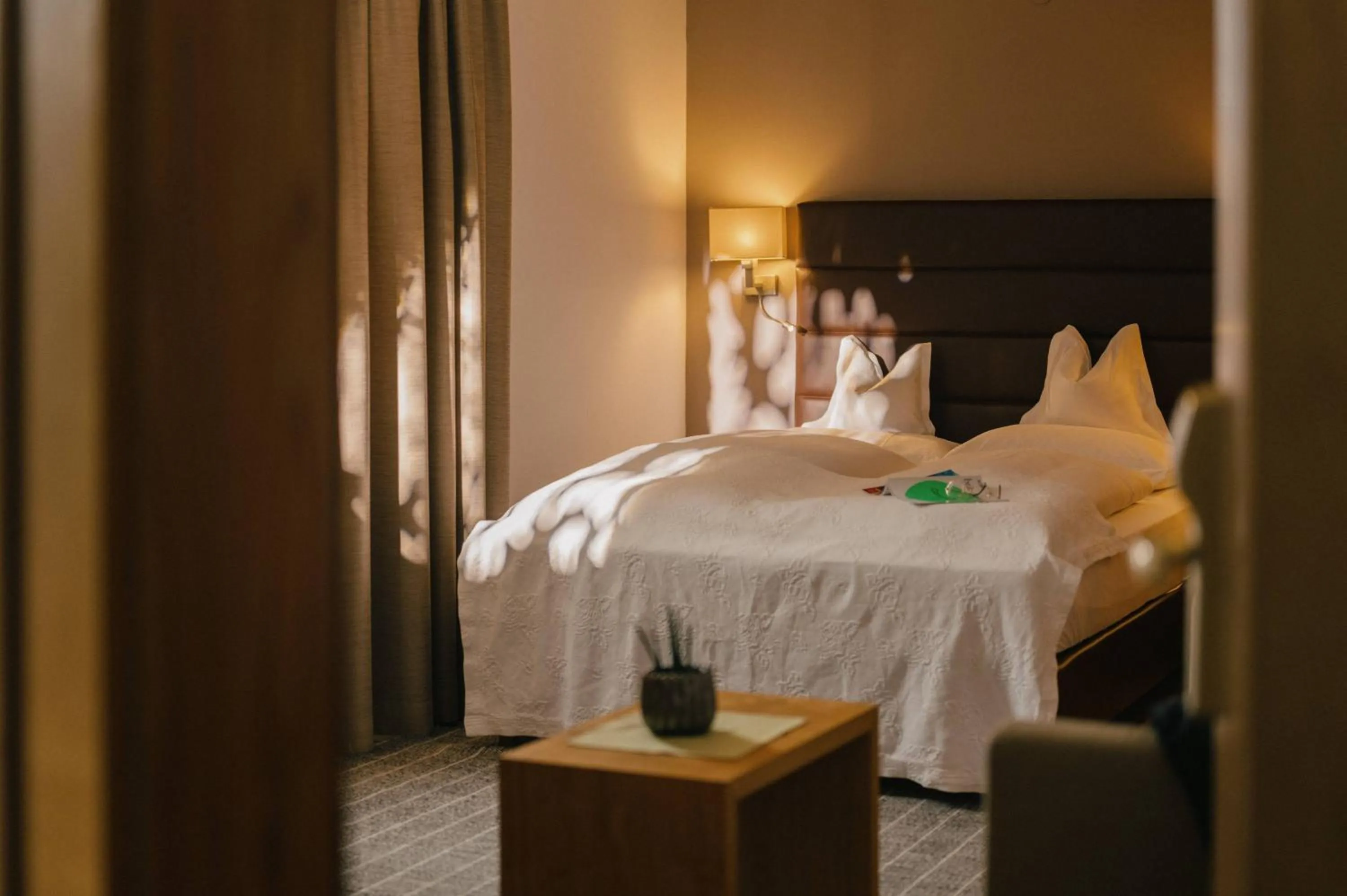 Bed in Alpenhotel St.Christoph