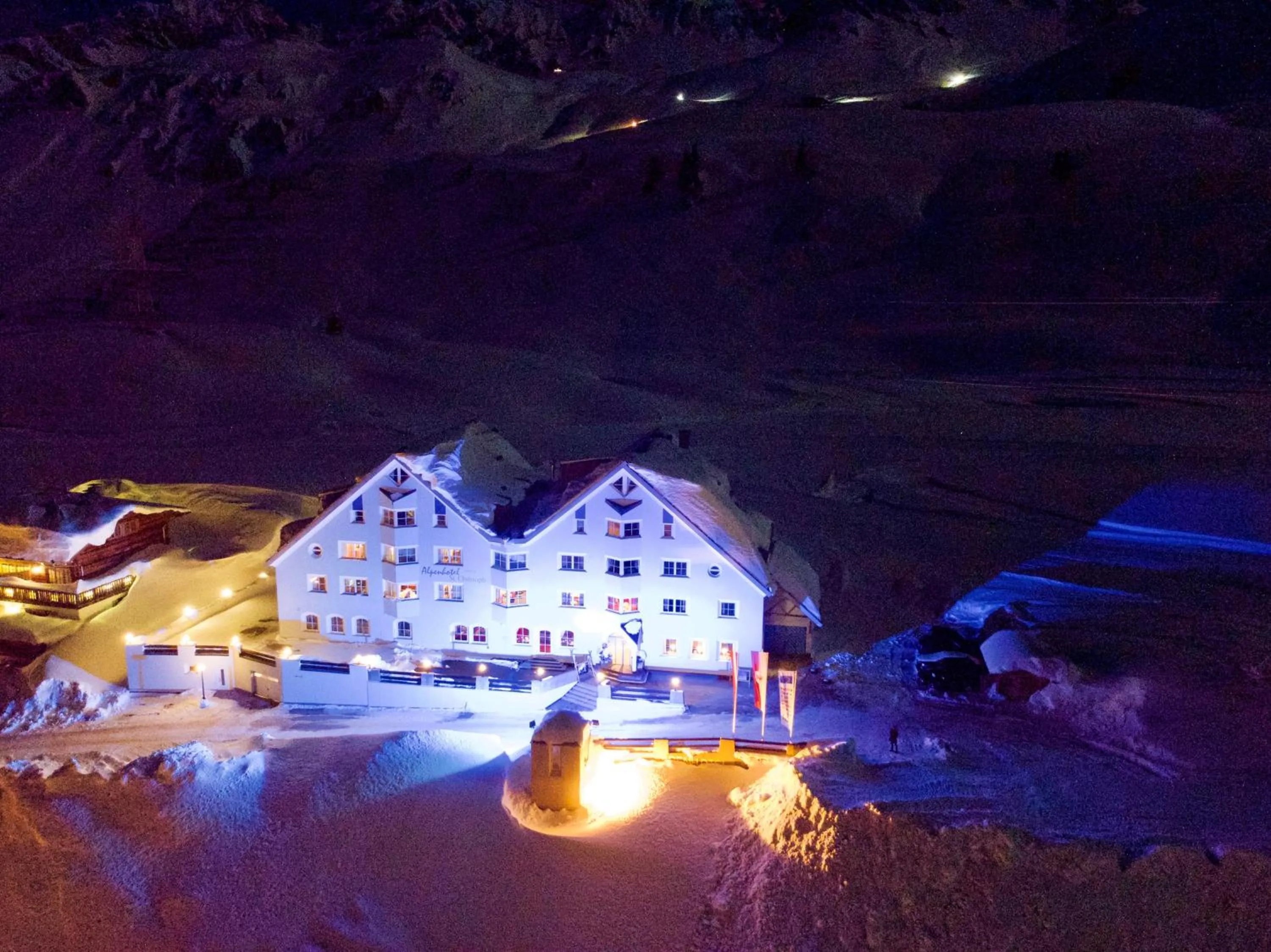 Bird's eye view in Alpenhotel St.Christoph