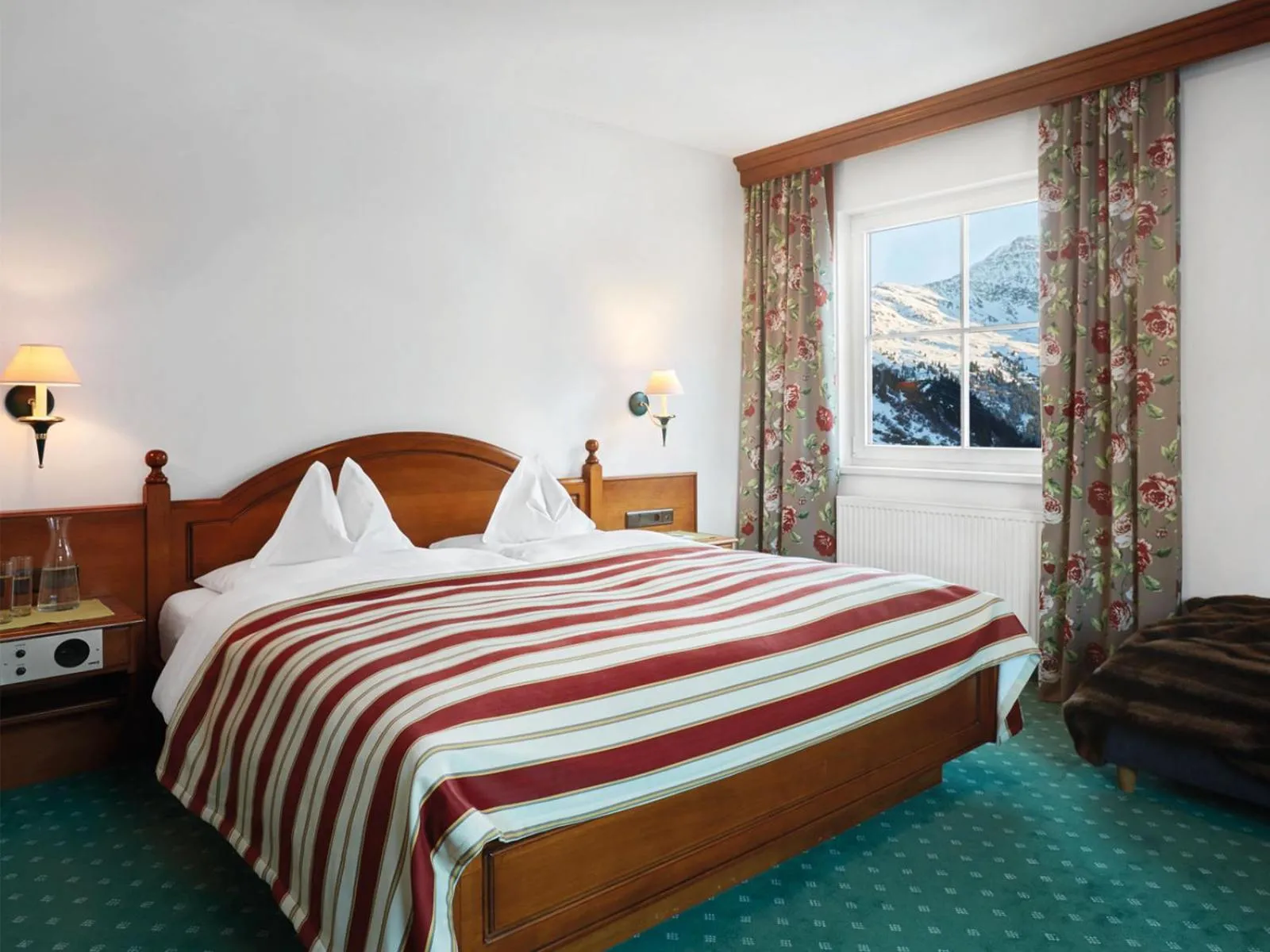 Bed in Alpenhotel St.Christoph