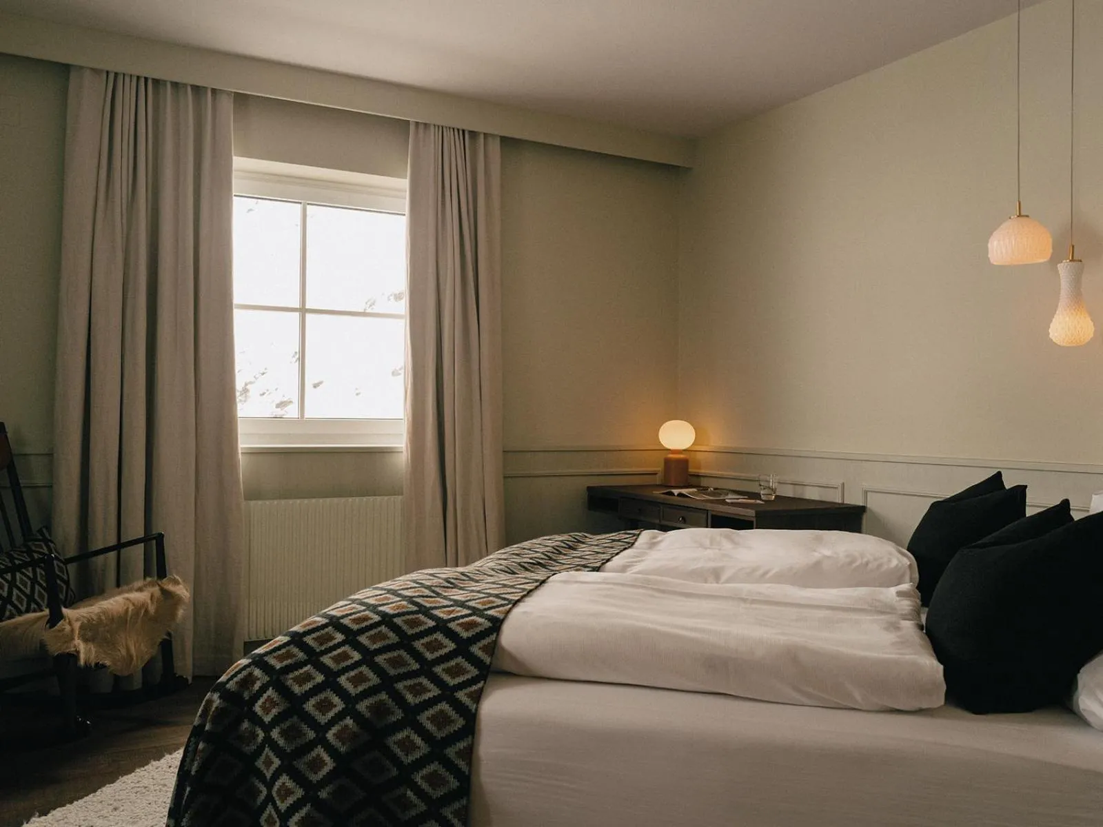 Bed in Alpenhotel St.Christoph