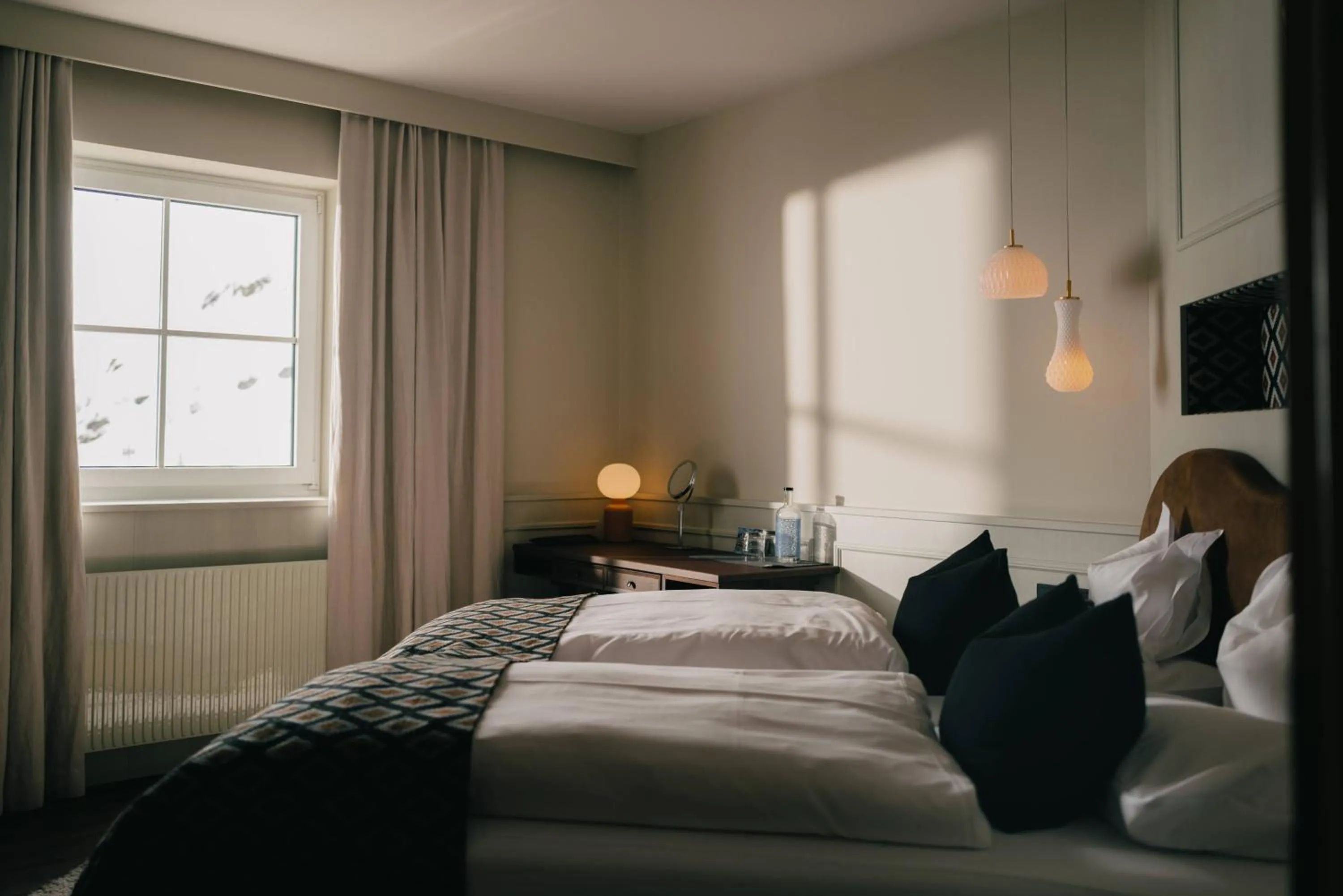 Bed in Alpenhotel St.Christoph