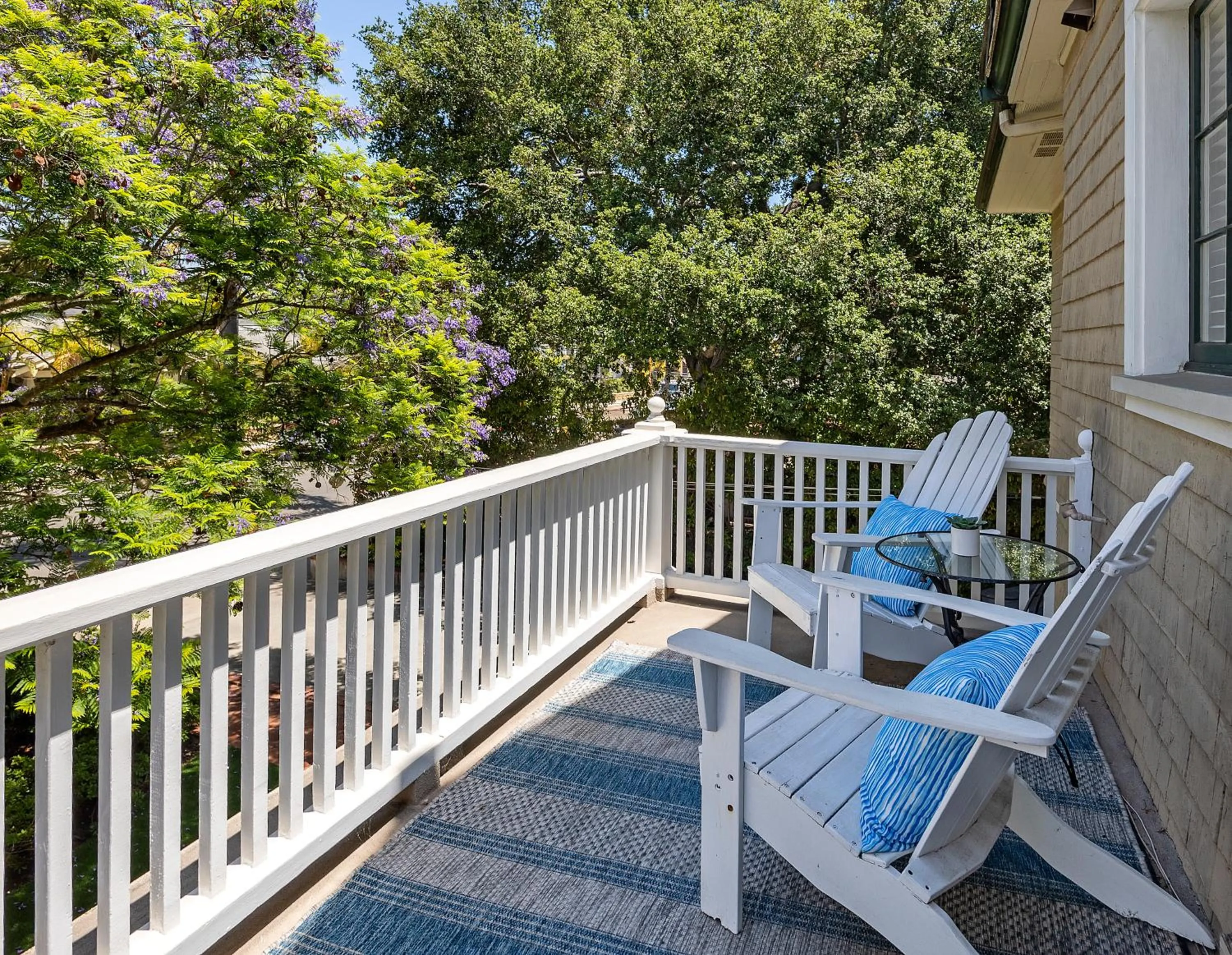 Balcony/Terrace in De La Vina Inn