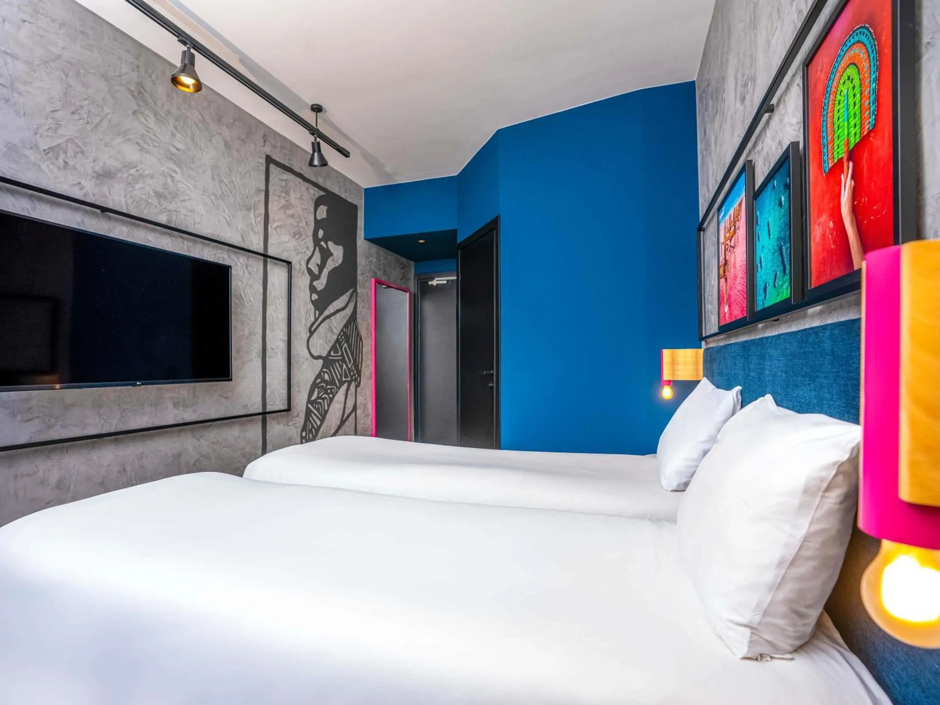 Bedroom, Bed in Ibis Styles Dakar Bedroom, Bed in Ibis Styles Dakar