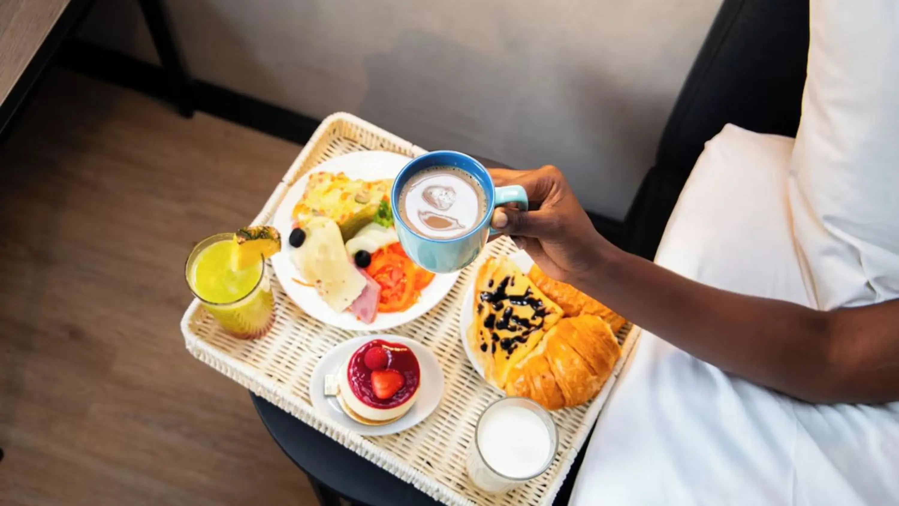 Breakfast in Ibis Dakar Breakfast in Ibis Dakar