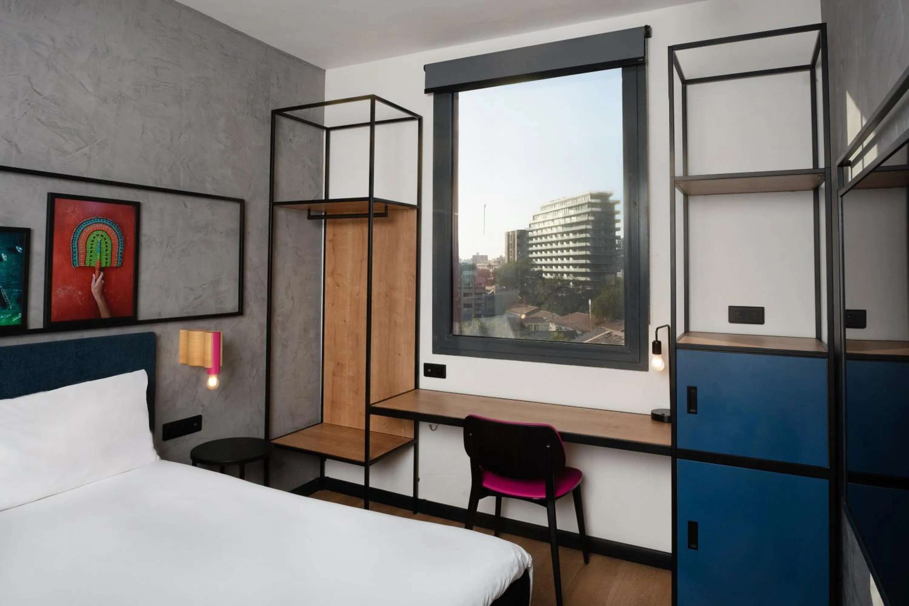 Bedroom, Bed in Ibis Styles Dakar