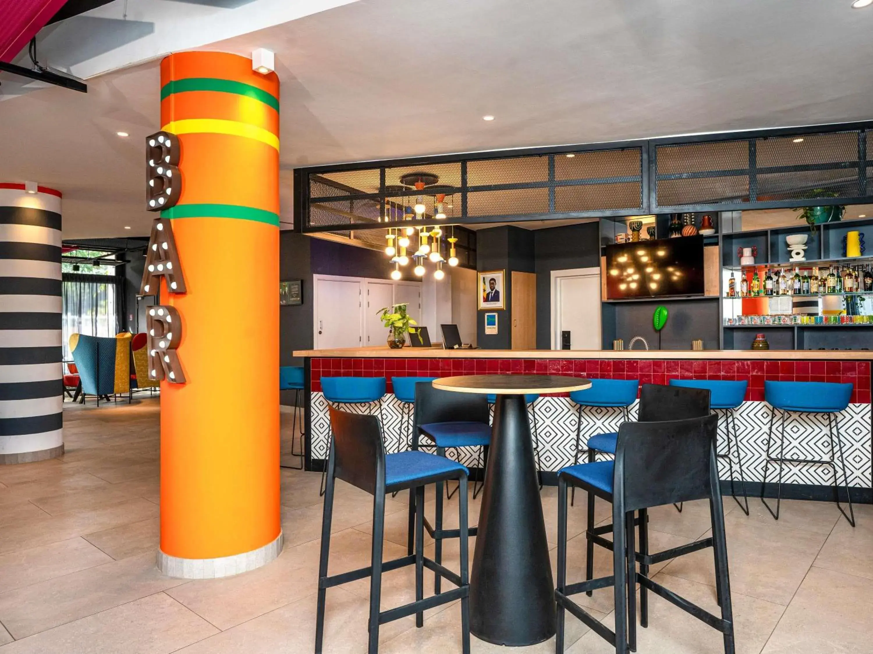 Lounge or bar in Ibis Styles Dakar Lounge or bar in Ibis Styles Dakar