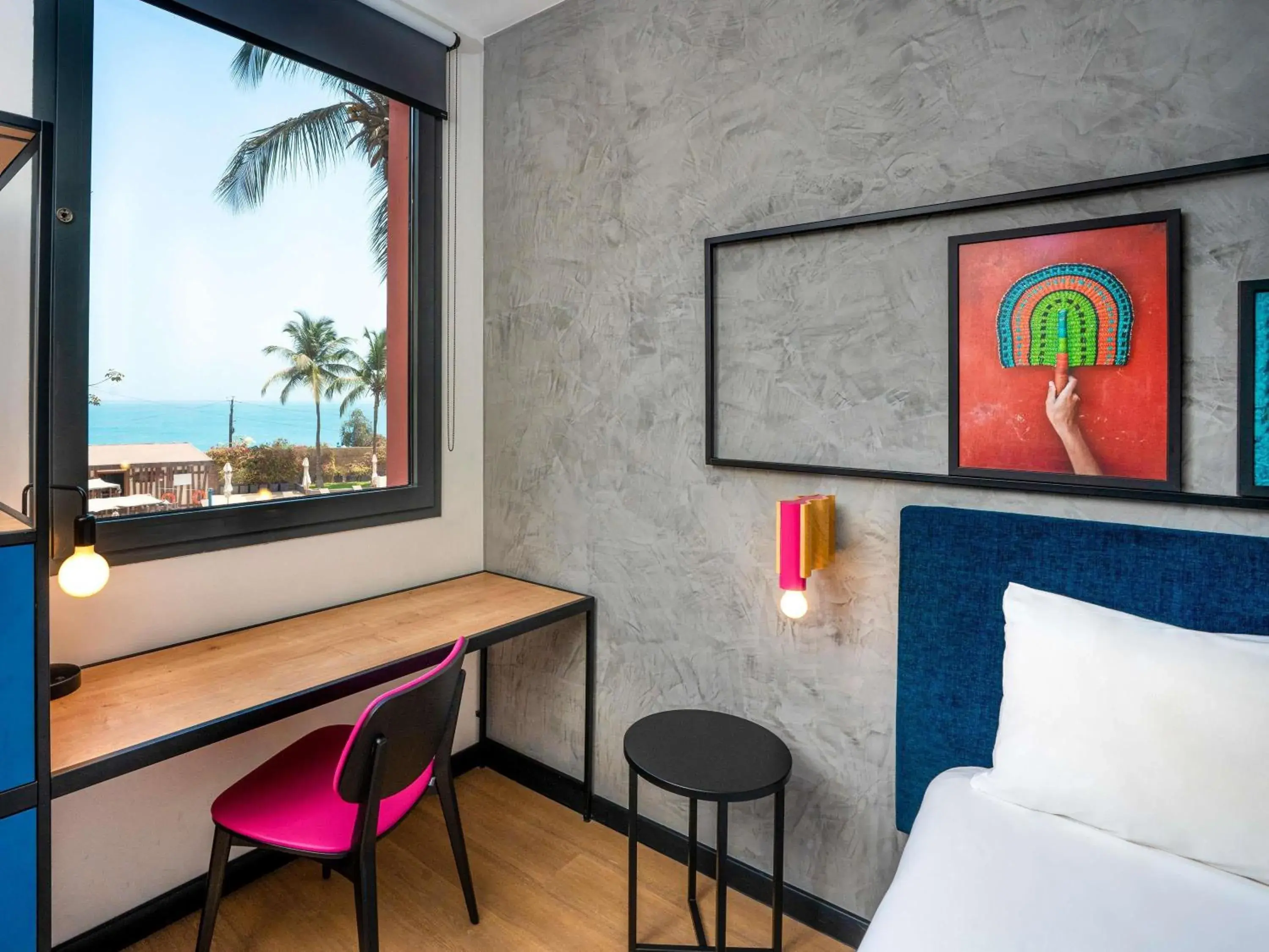 Bedroom, Bed in Ibis Styles Dakar Bedroom, Bed in Ibis Styles Dakar