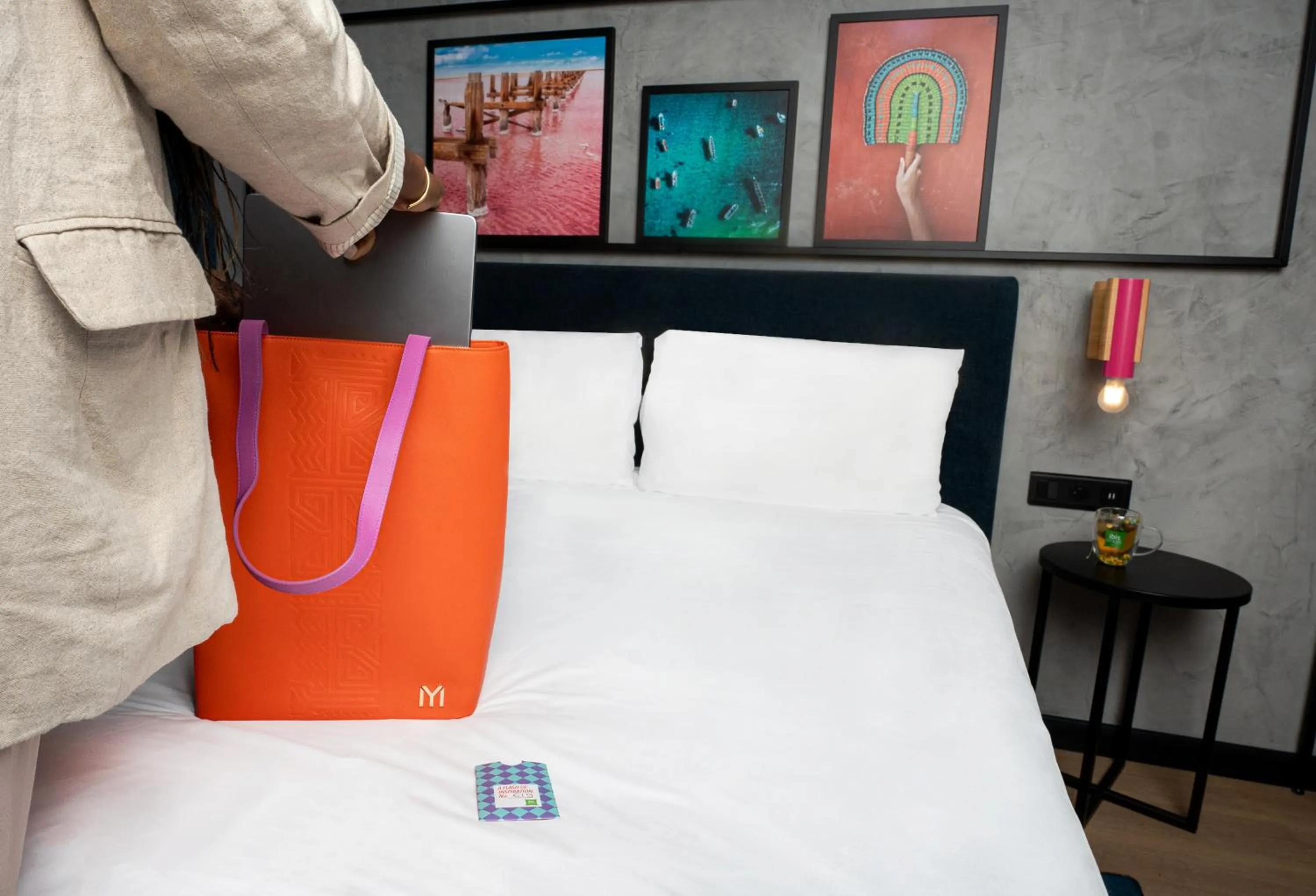 Bed in Ibis Styles Dakar