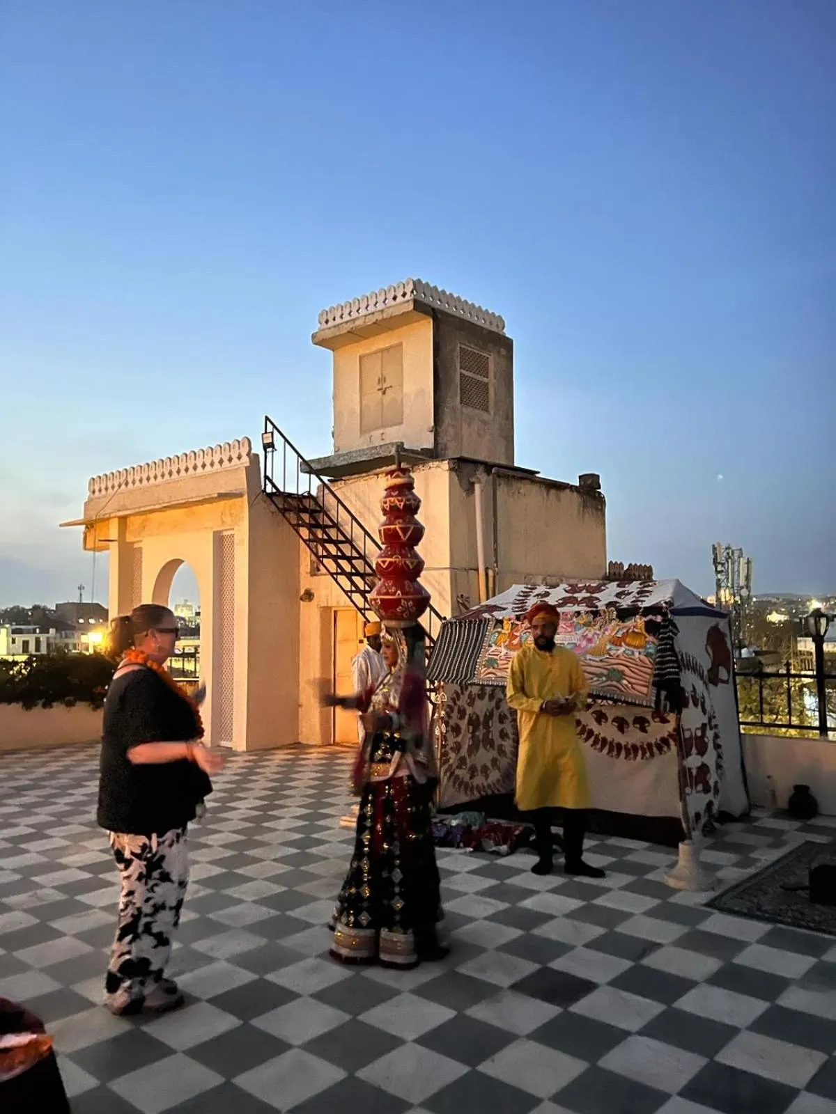 Balcony/Terrace in Hotel Bissau Palace