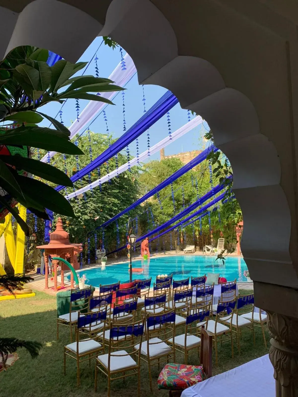 Swimming pool in Hotel Bissau Palace Swimming pool in Hotel Bissau Palace