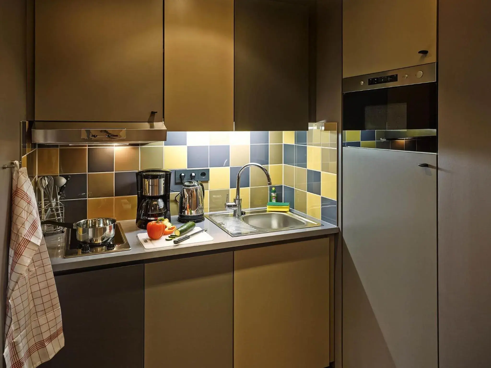 Bedroom in Aparthotel Adagio Köln City Bedroom in Aparthotel Adagio Köln City