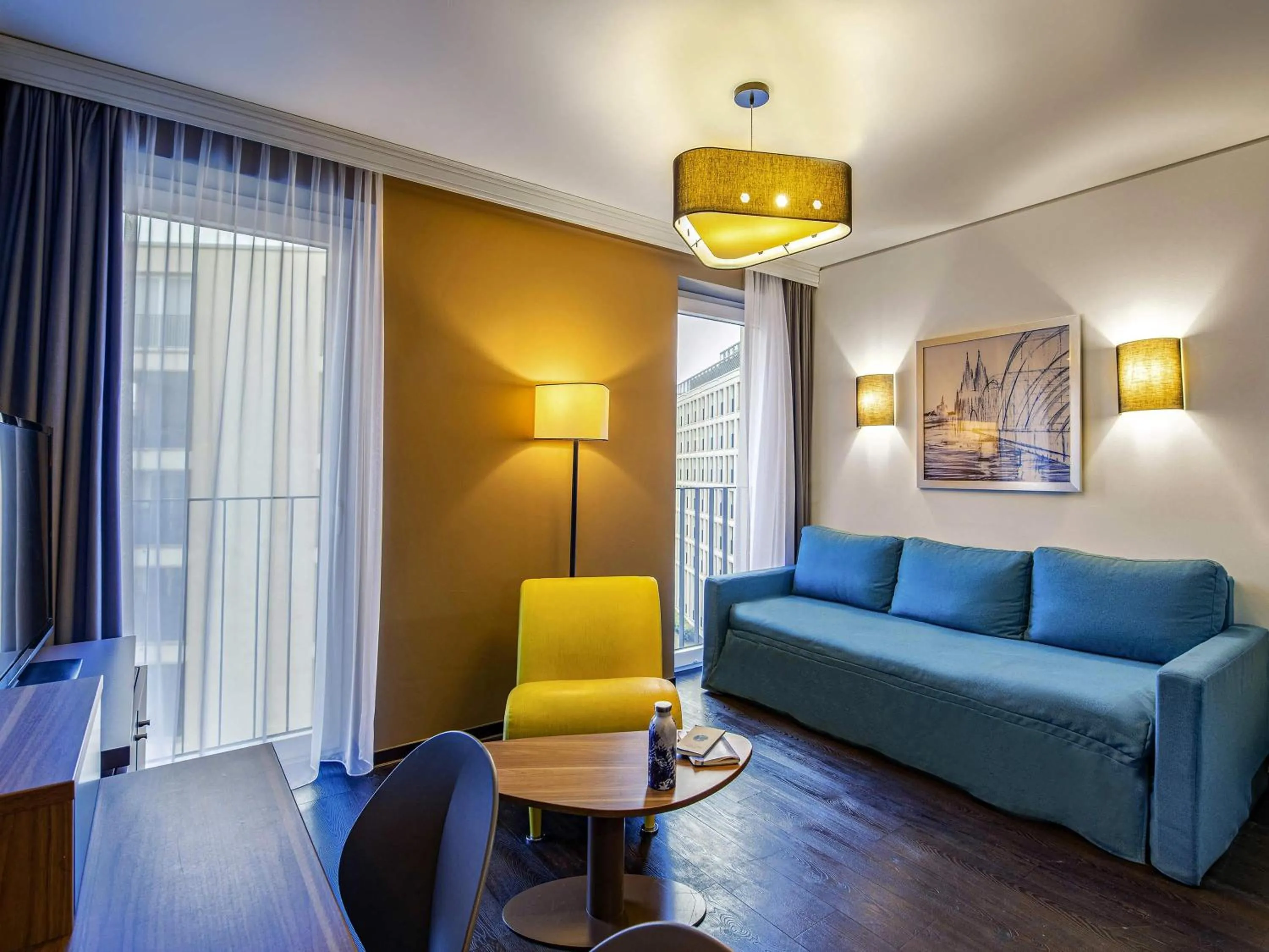 Bedroom in Aparthotel Adagio Köln City