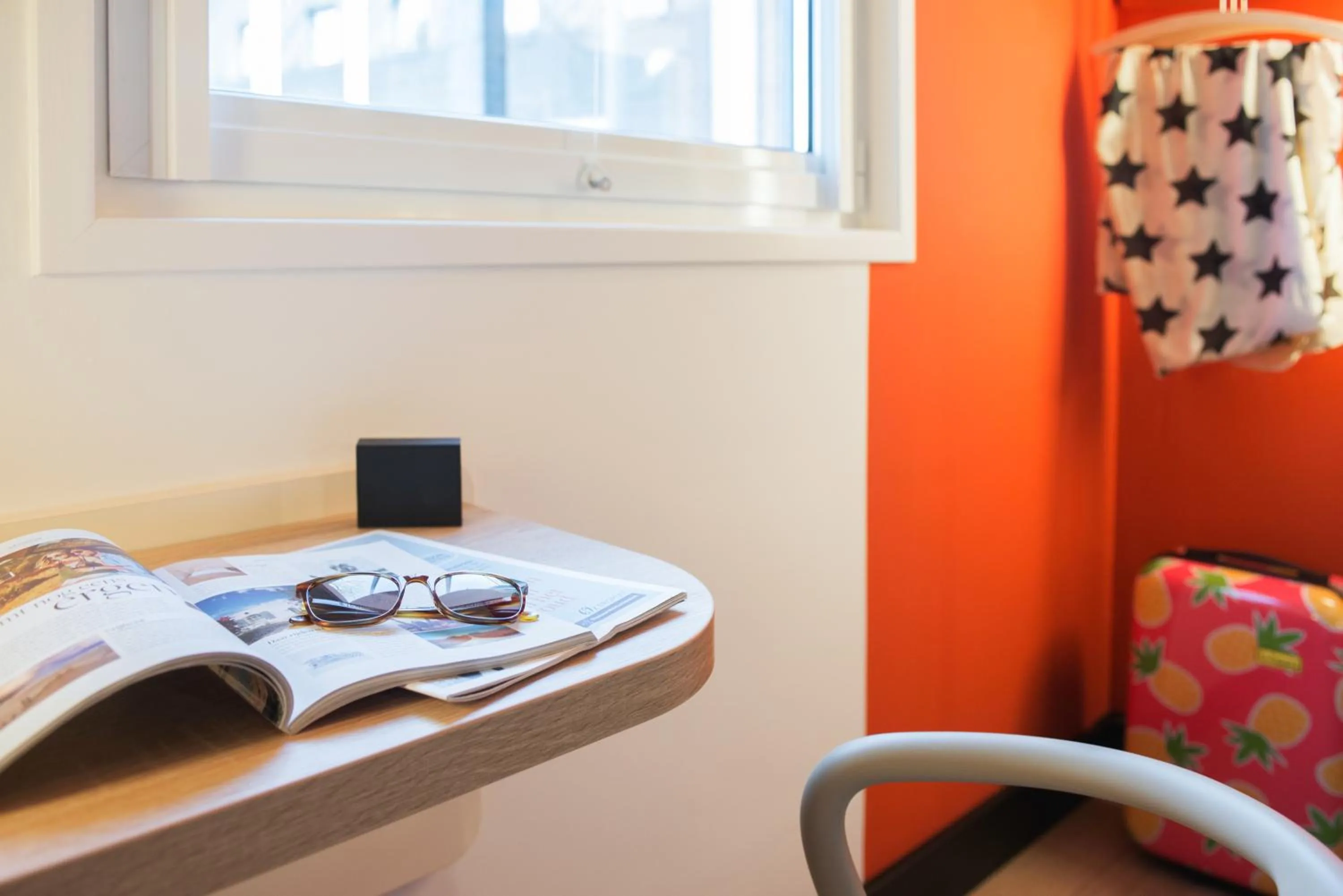 Decorative detail in ibis budget Amsterdam Airport