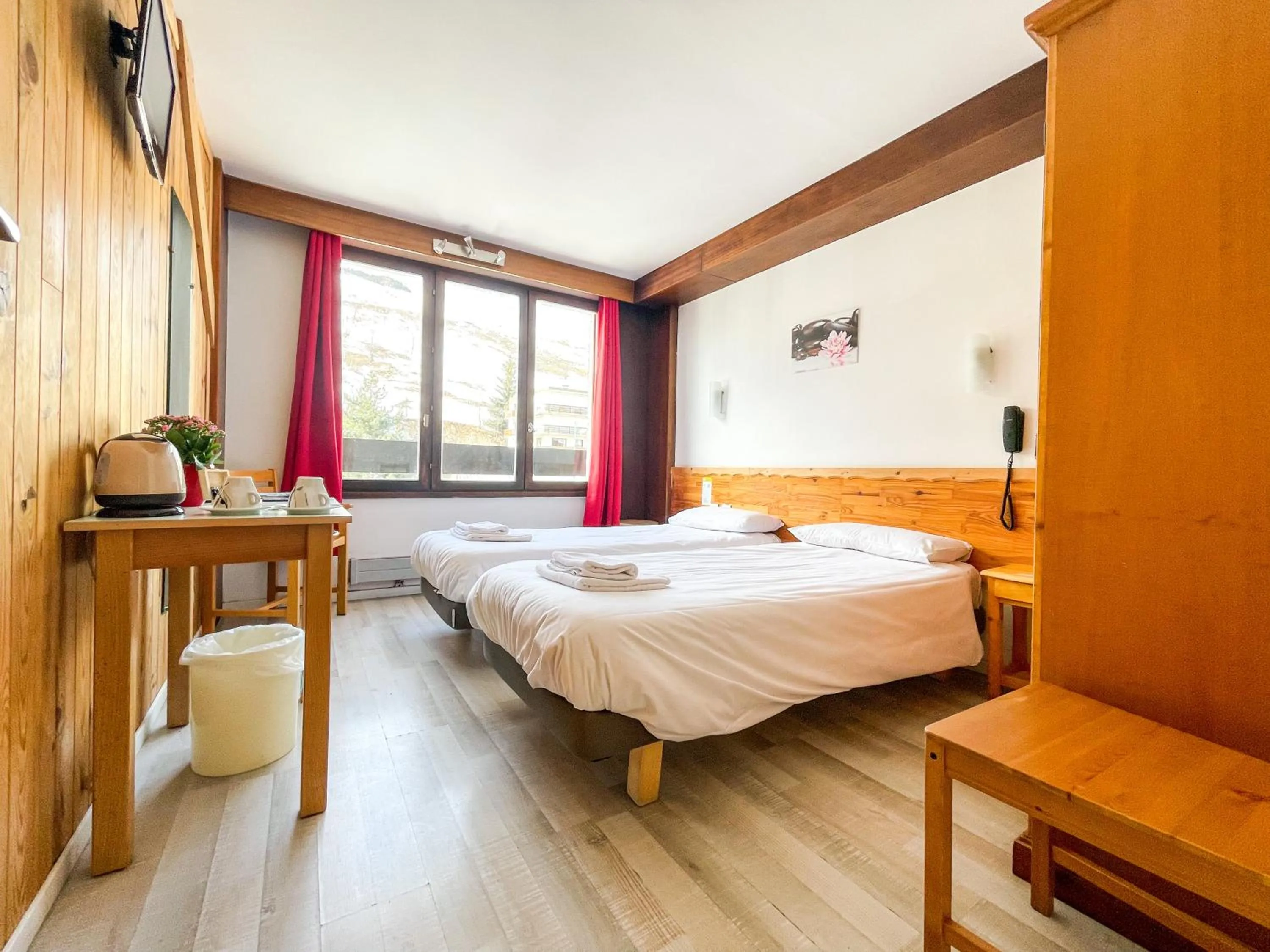 Bed in Atmosphere Hotel