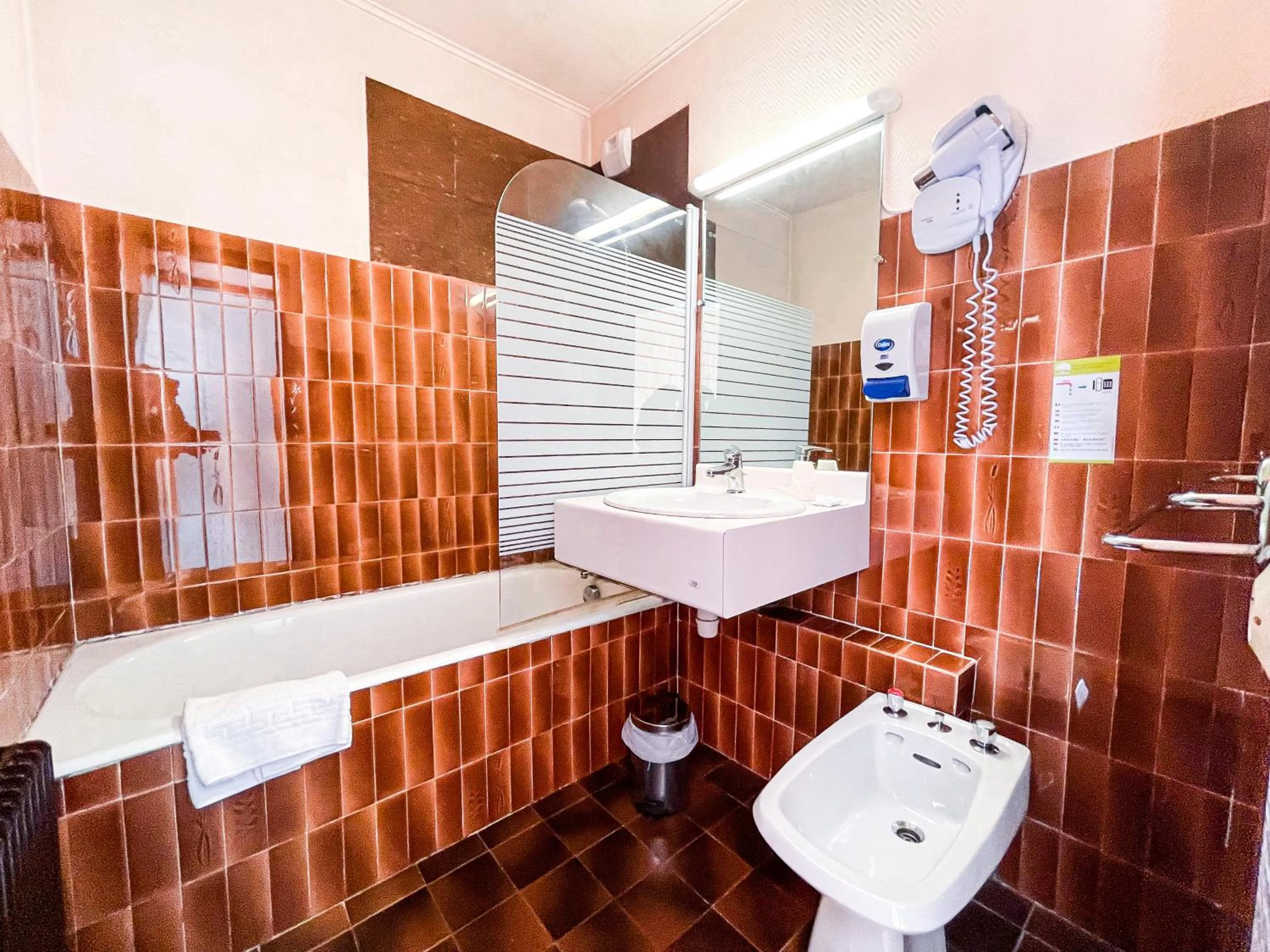 Bathroom in Atmosphere Hotel