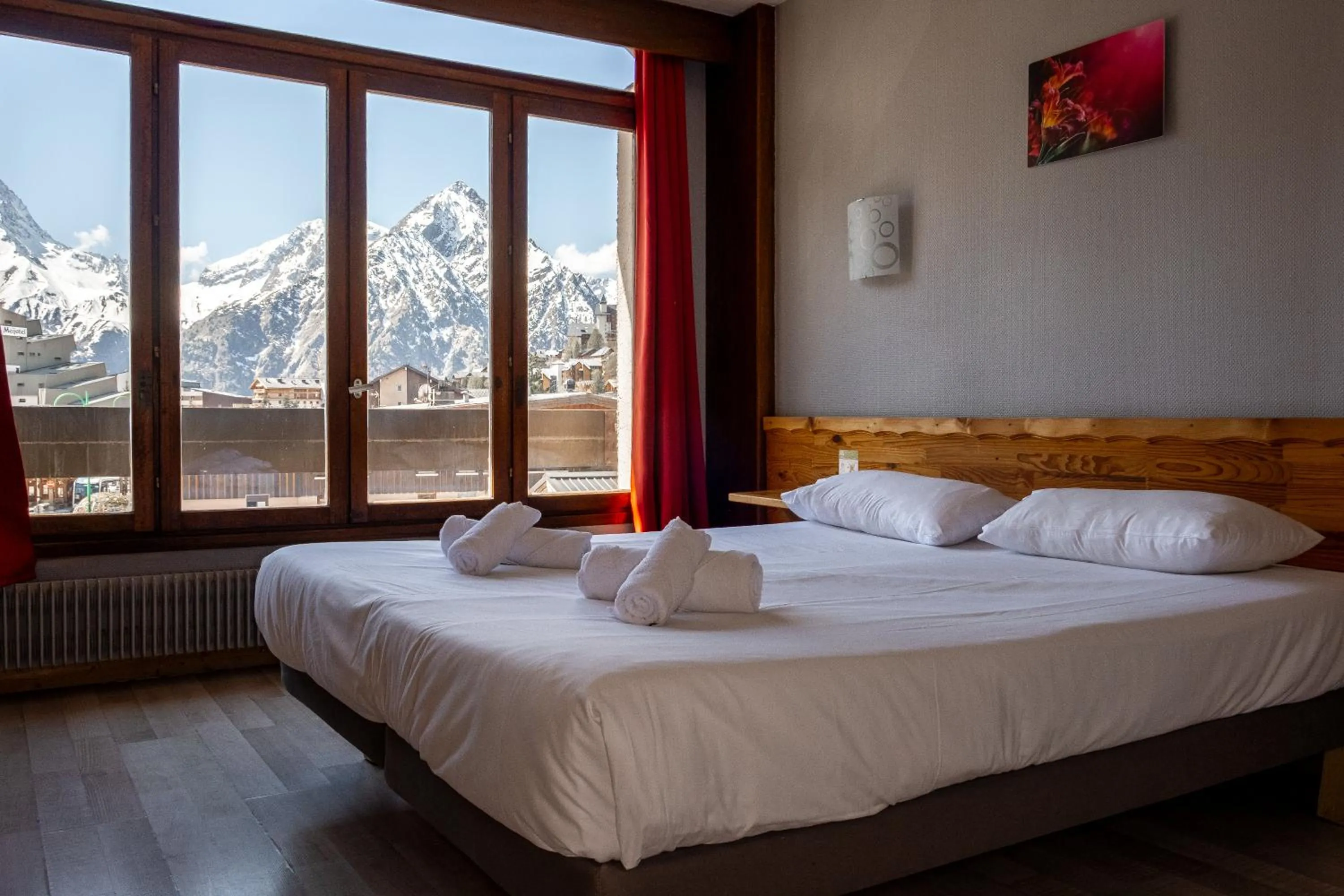 Bed in Atmosphere Hotel