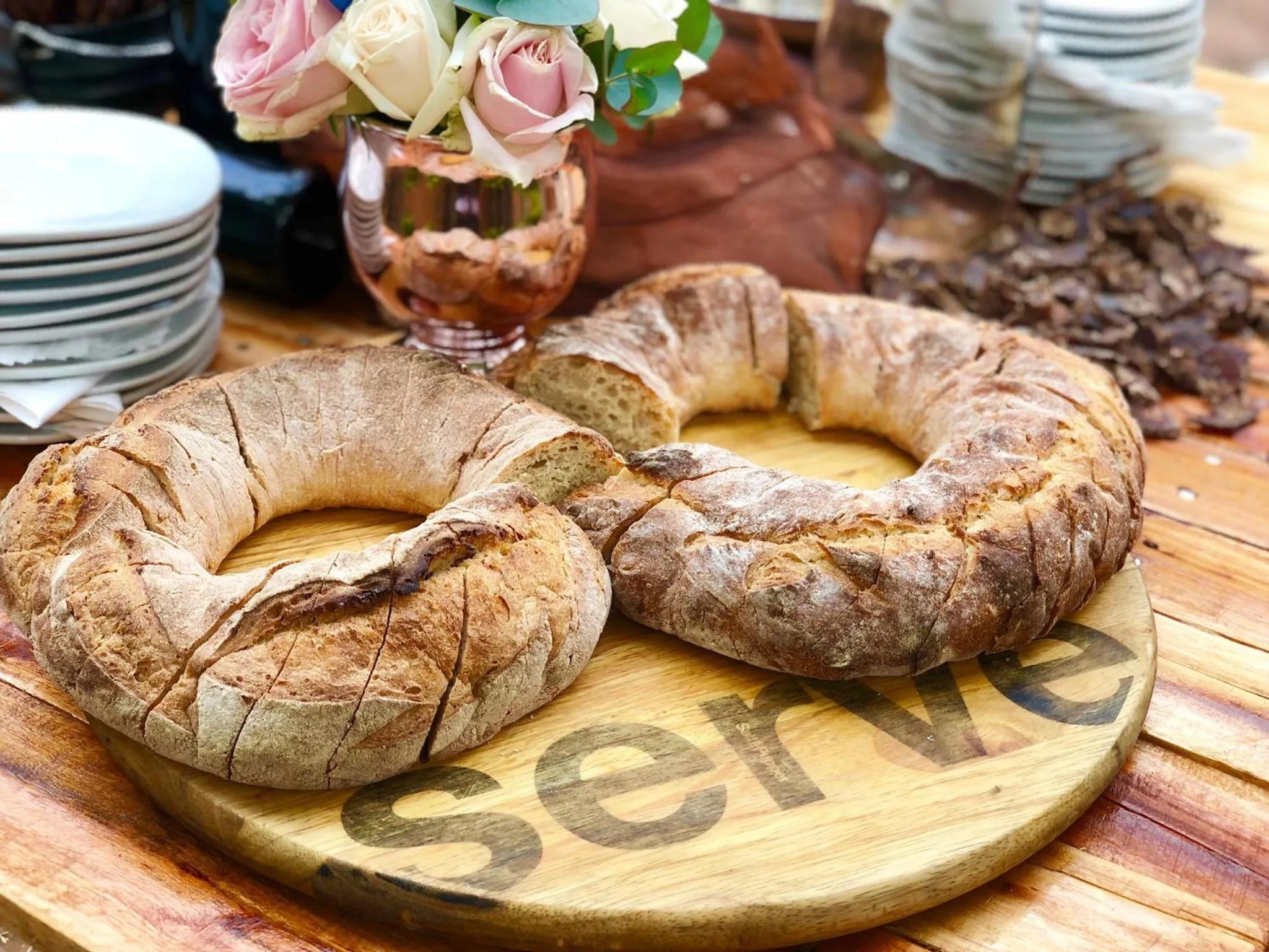Food close-up in Casa Toscana Lodge