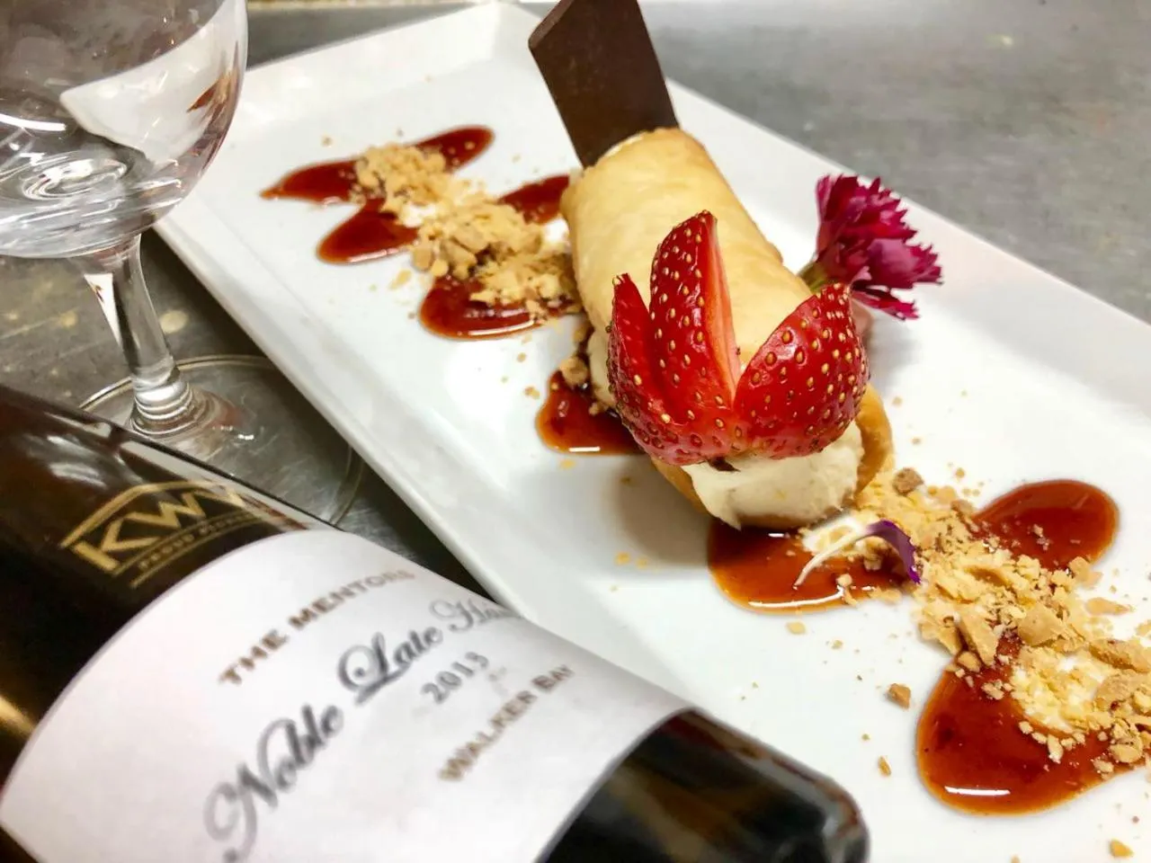 Food close-up in Casa Toscana Lodge