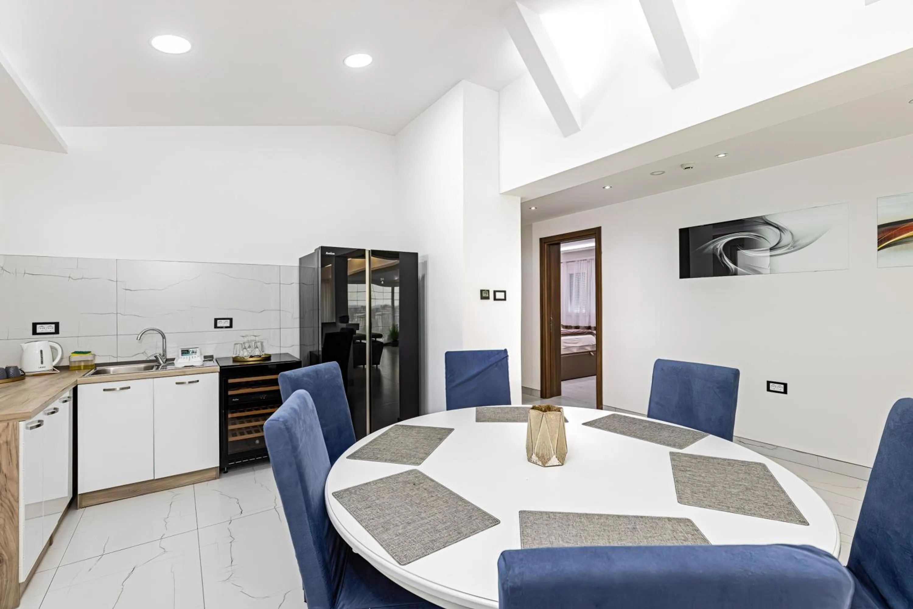 Seating area in ForS Resort & Spa