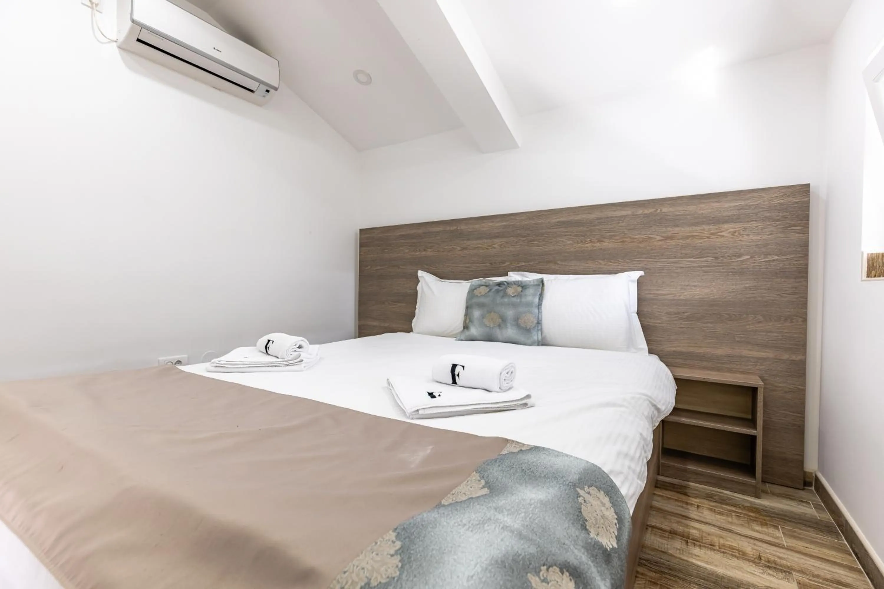 Bed in ForS Resort & Spa