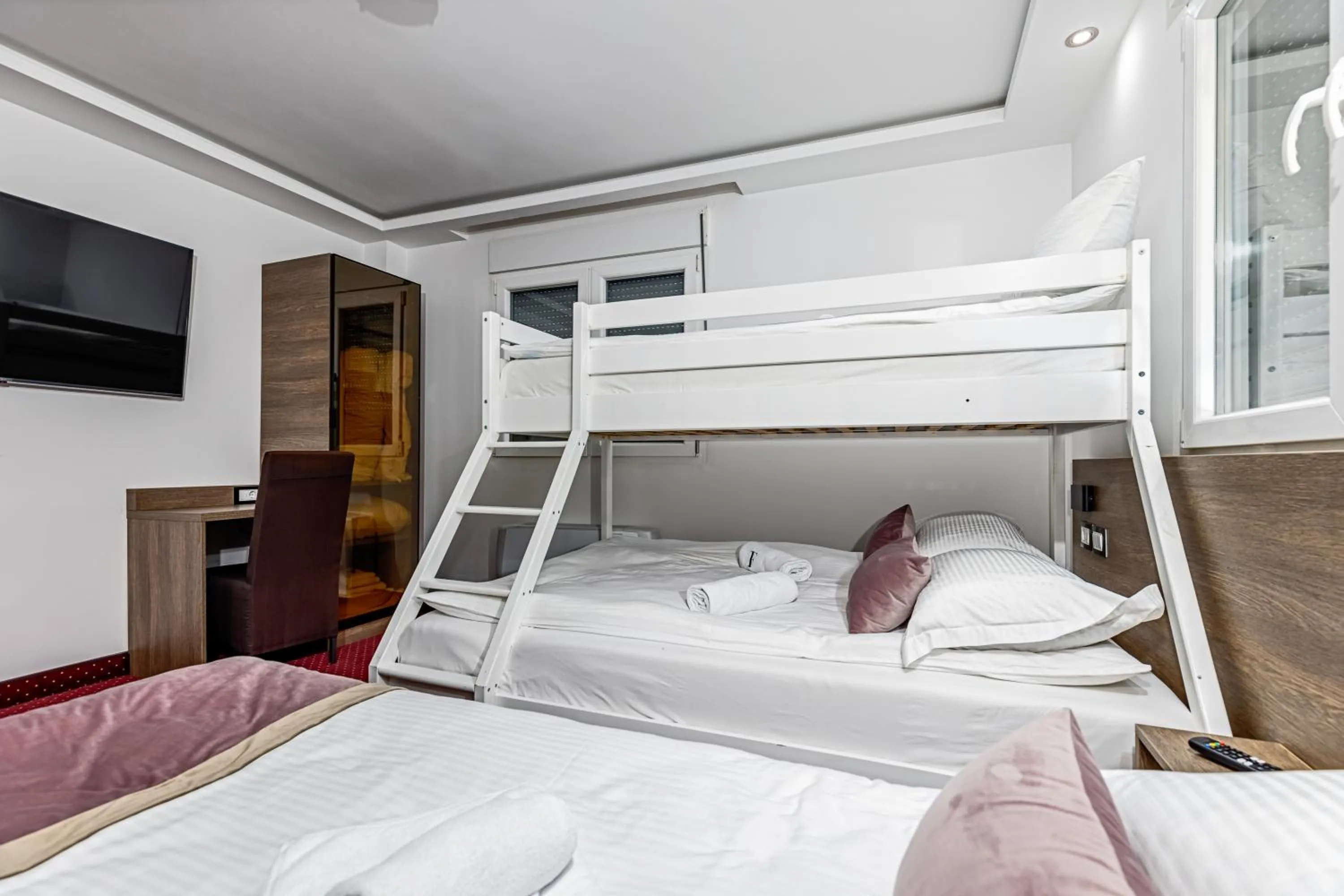 Bed in ForS Resort & Spa