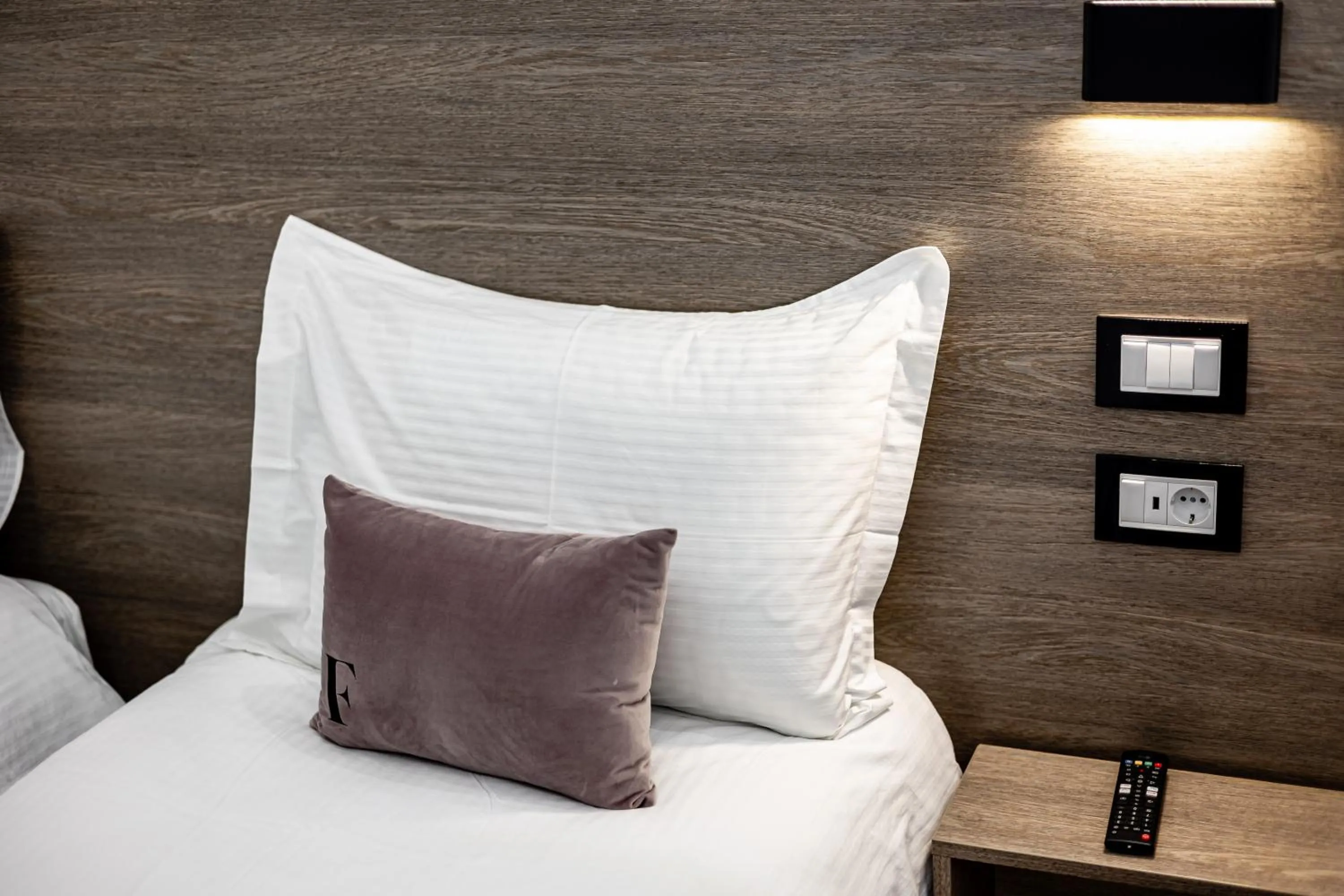 Bed in ForS Resort & Spa