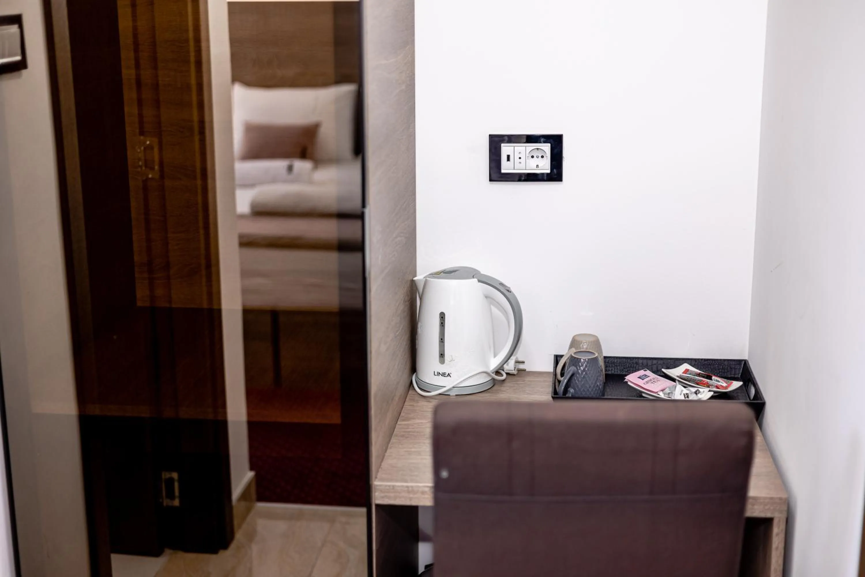 Bed in ForS Resort & Spa