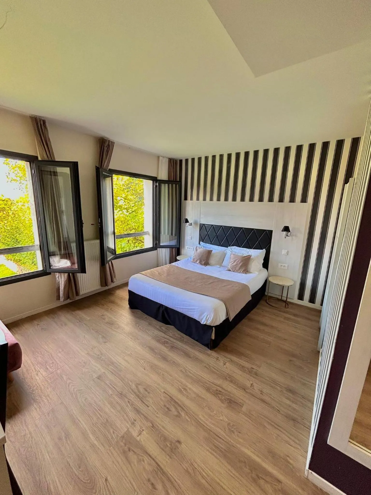 Bed in Thoiry Étoile Lodge