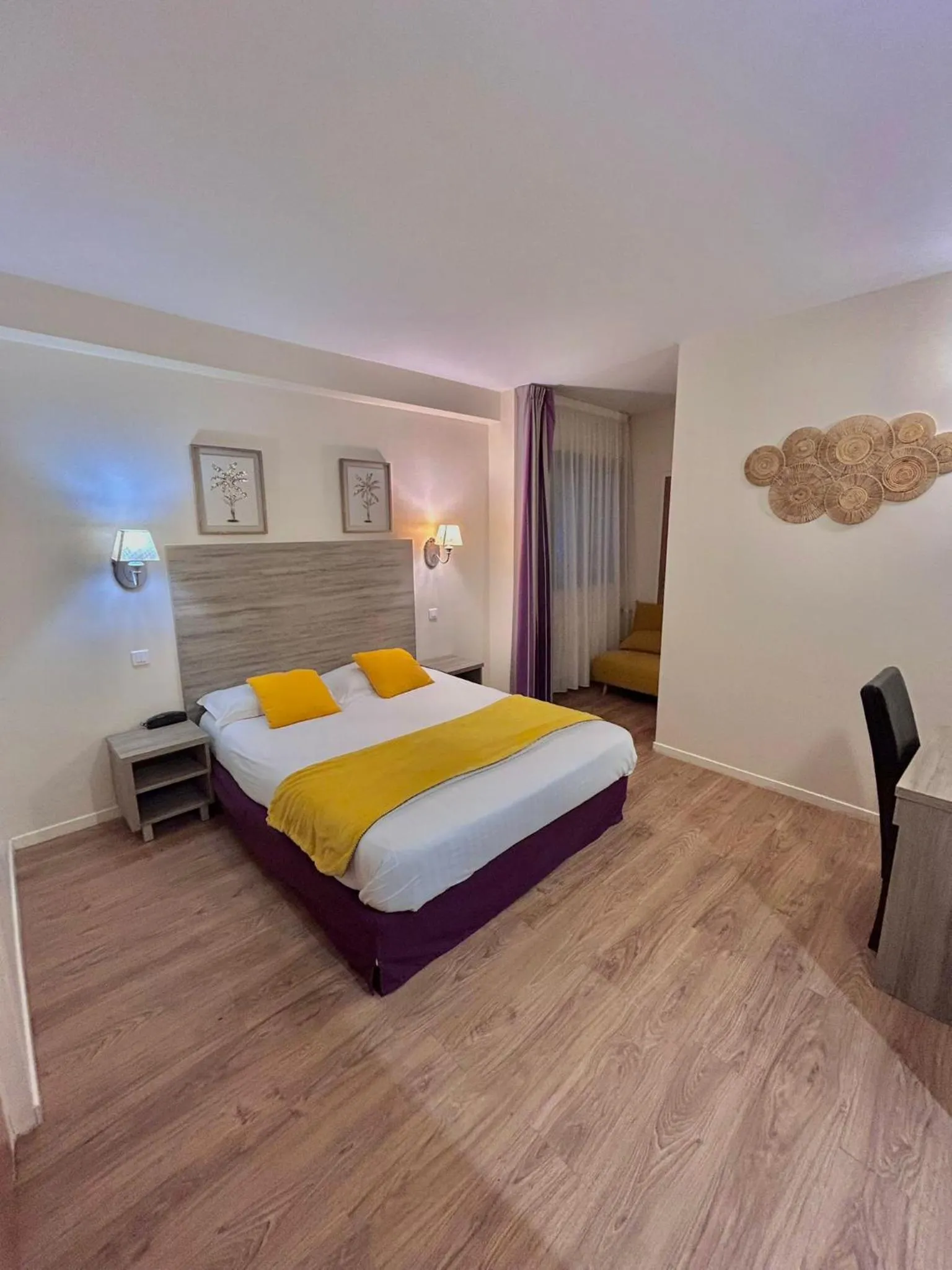 Bed in Thoiry Étoile Lodge