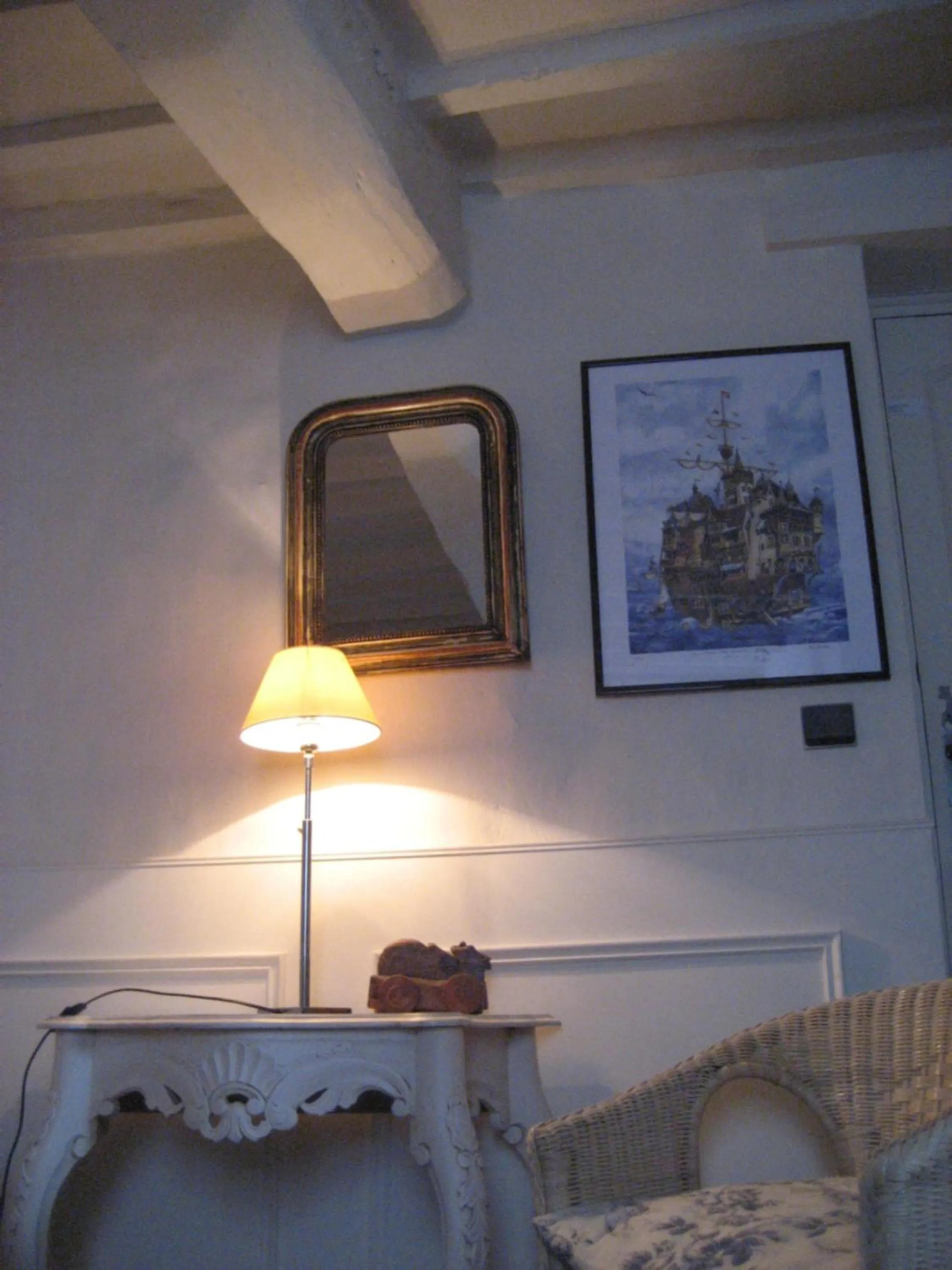 Bedroom in Maison d'Hôtes de l'Evêché