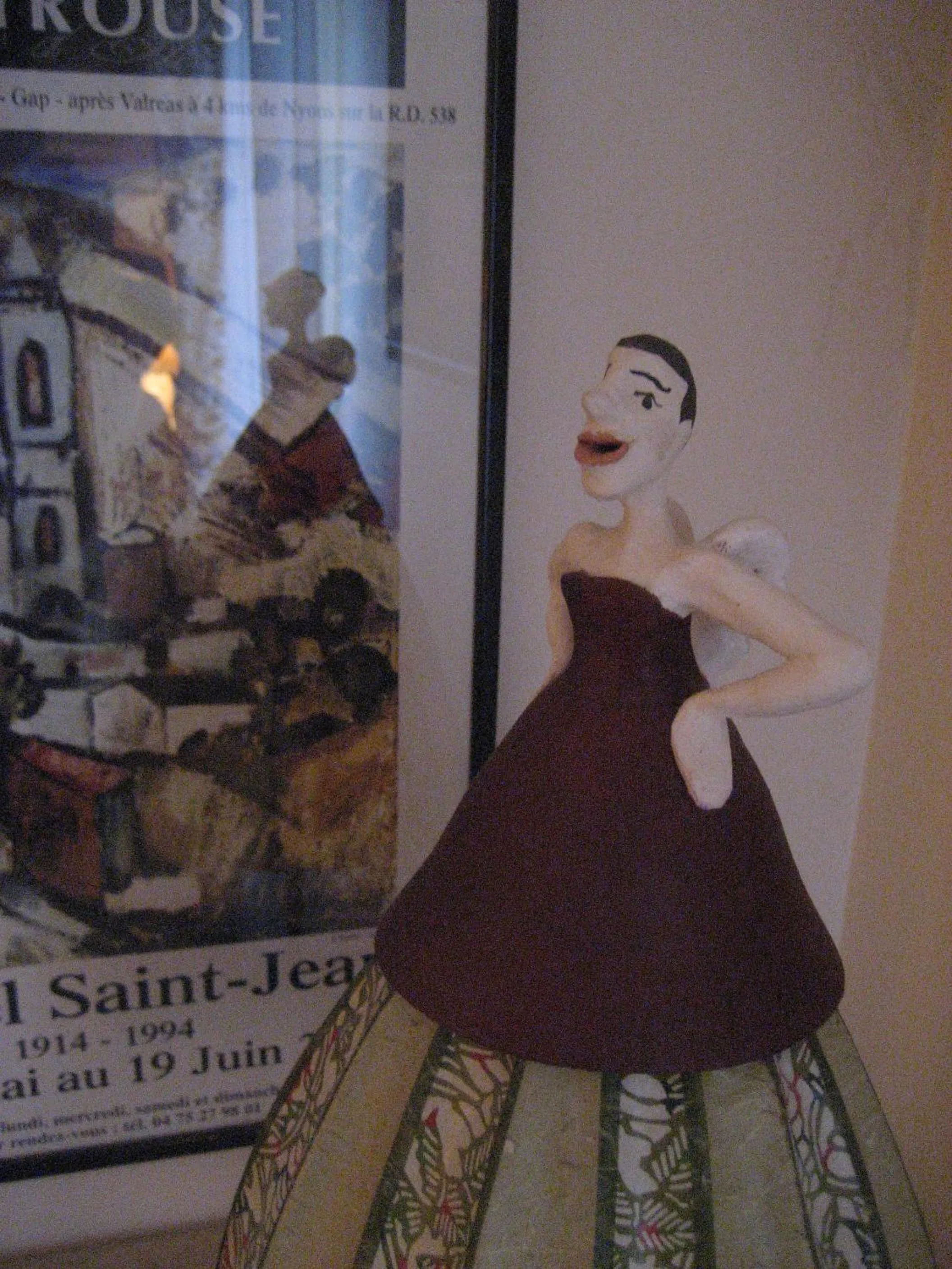 Decorative detail in Maison d'Hôtes de l'Evêché