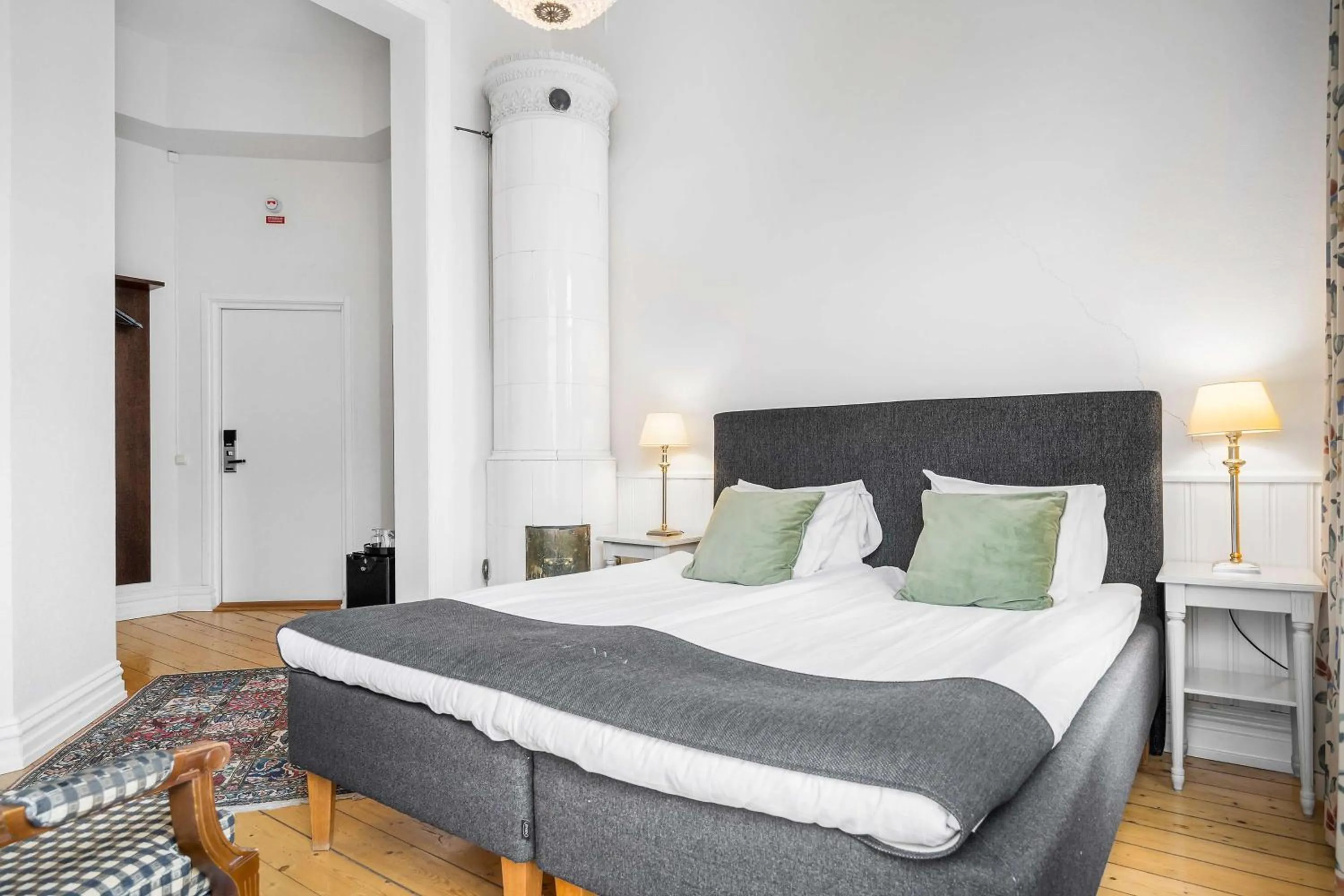 Bedroom, Bed in Hotell Linnéa - Helsingborg